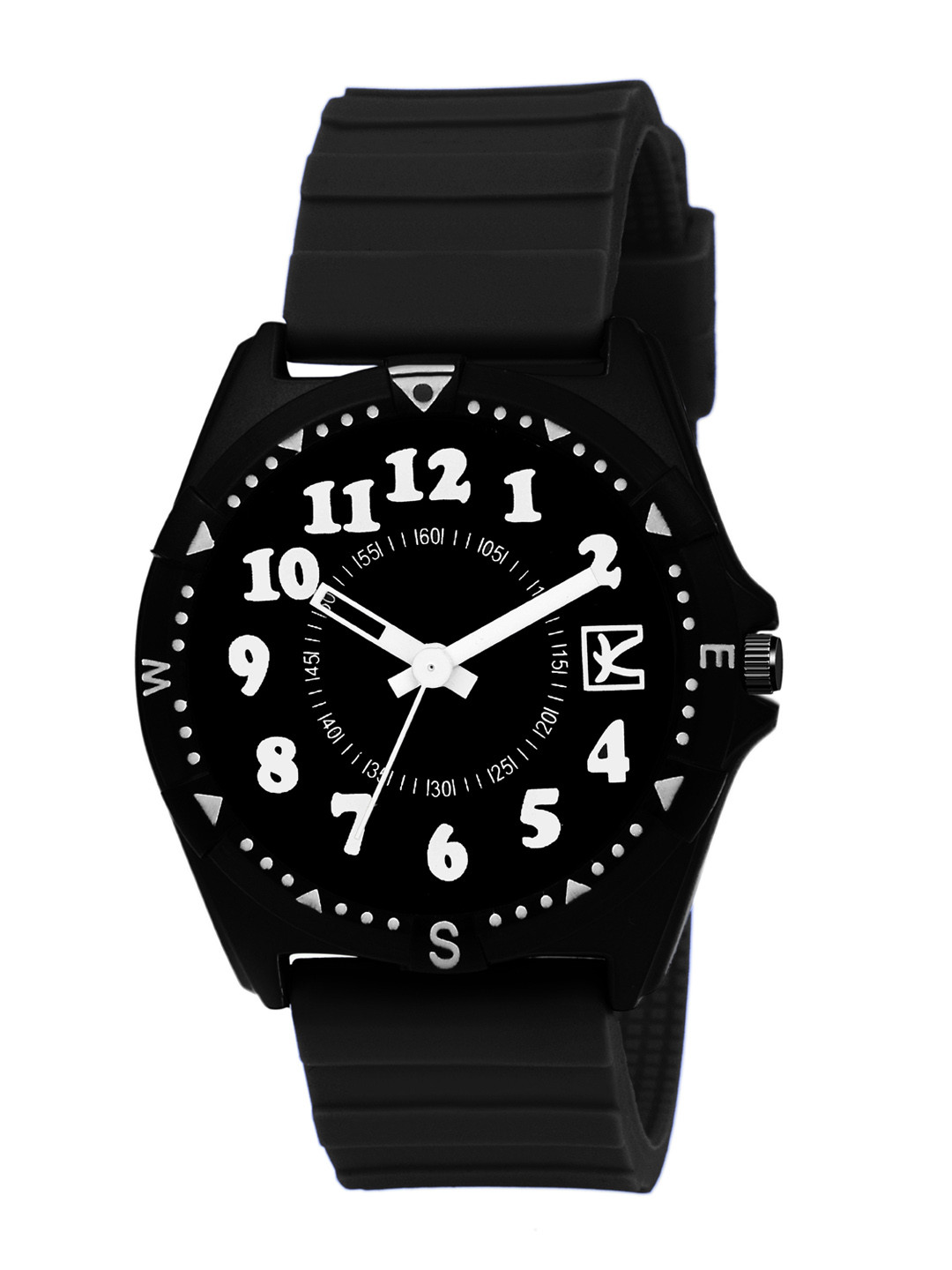 Kool Kidz Kids Black Analogue Water Resistant Watch KOOL KIDZ  DMK 065 BK-BLACK