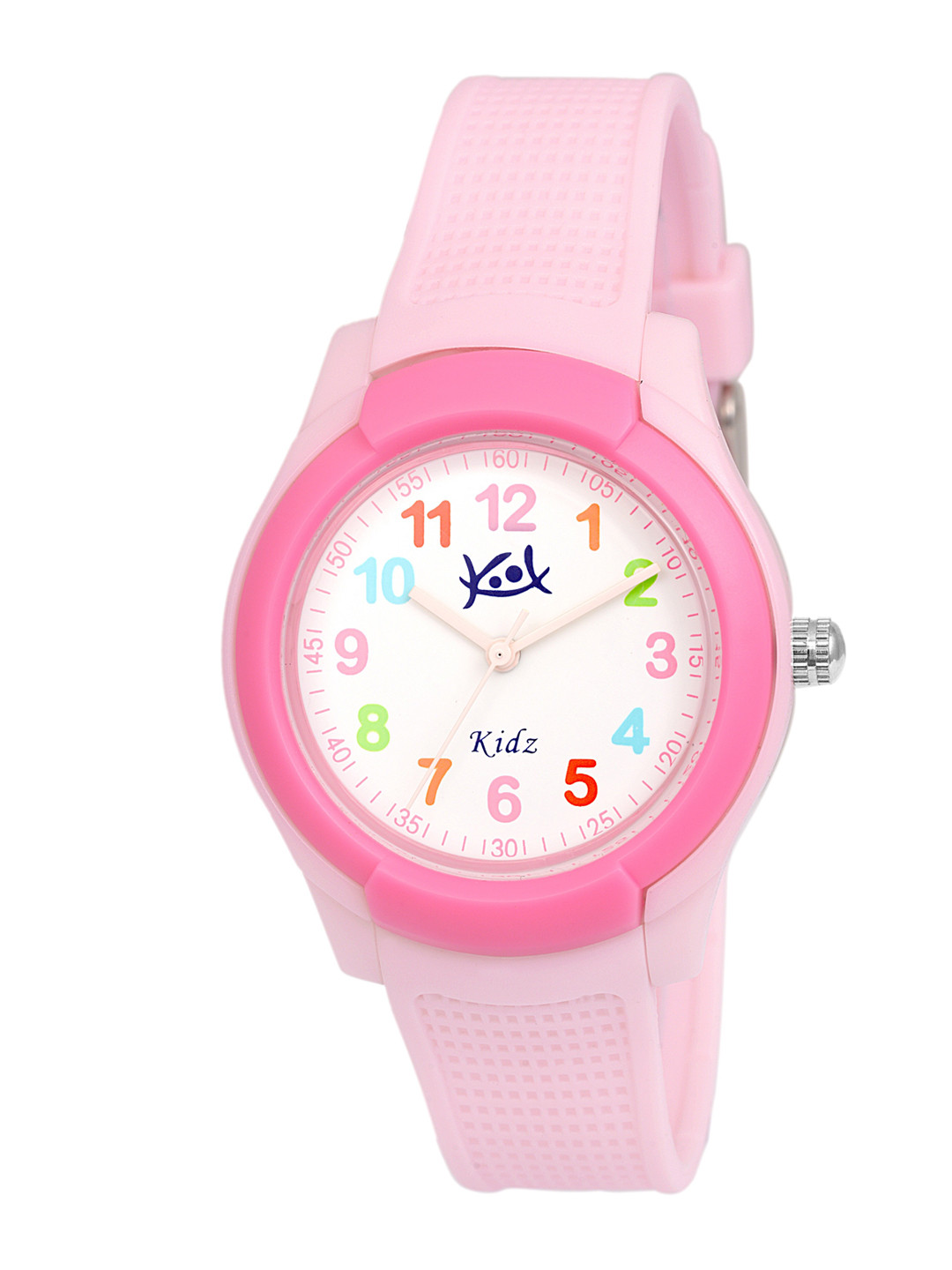 Kool Kidz Kids White Printed Analogue Water Resistant Watch KOOL KIDZ KK 401 PK-PINK