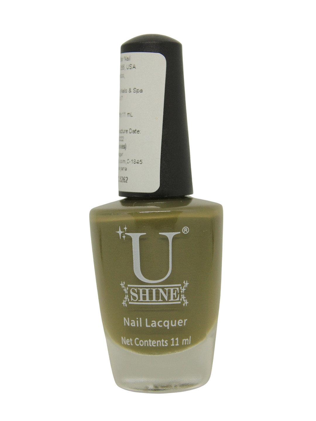 U Shine Long-Lasting Quick-Dry Nail Lacquer 11ml - Men in Olives