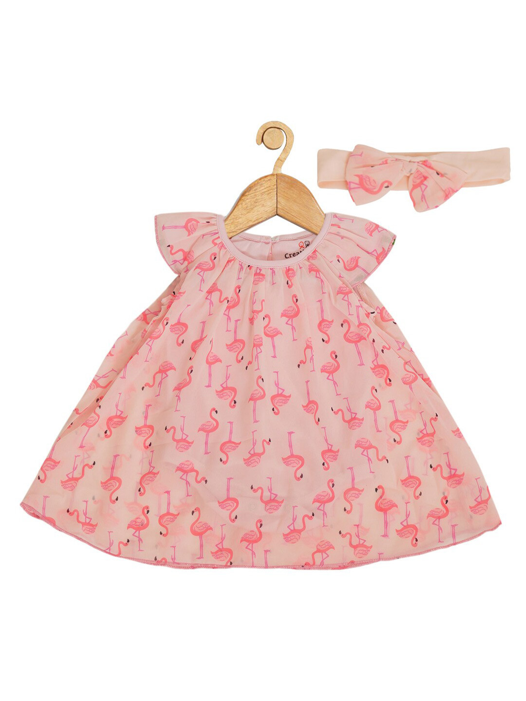 Creative Kids Girls Pink Printed Tunic