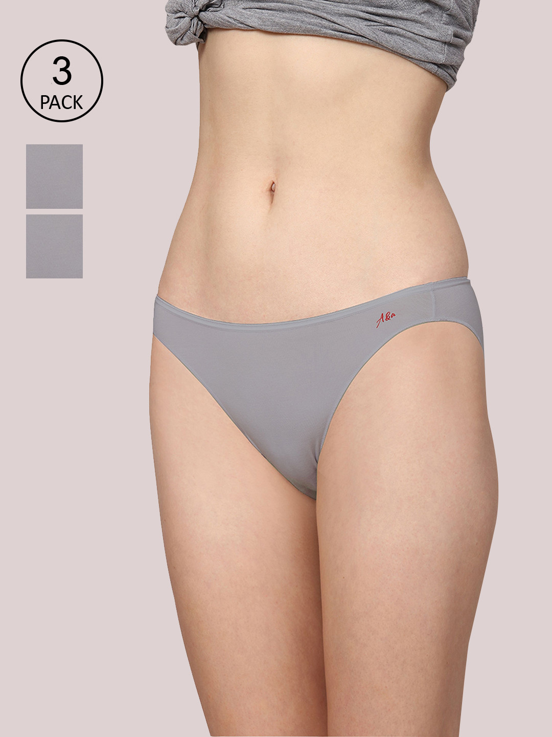 Ashleyandalvis Women Pack of 3 Anti-Bacterial Anti Odour Modal Bikini AA-BK-MG-3