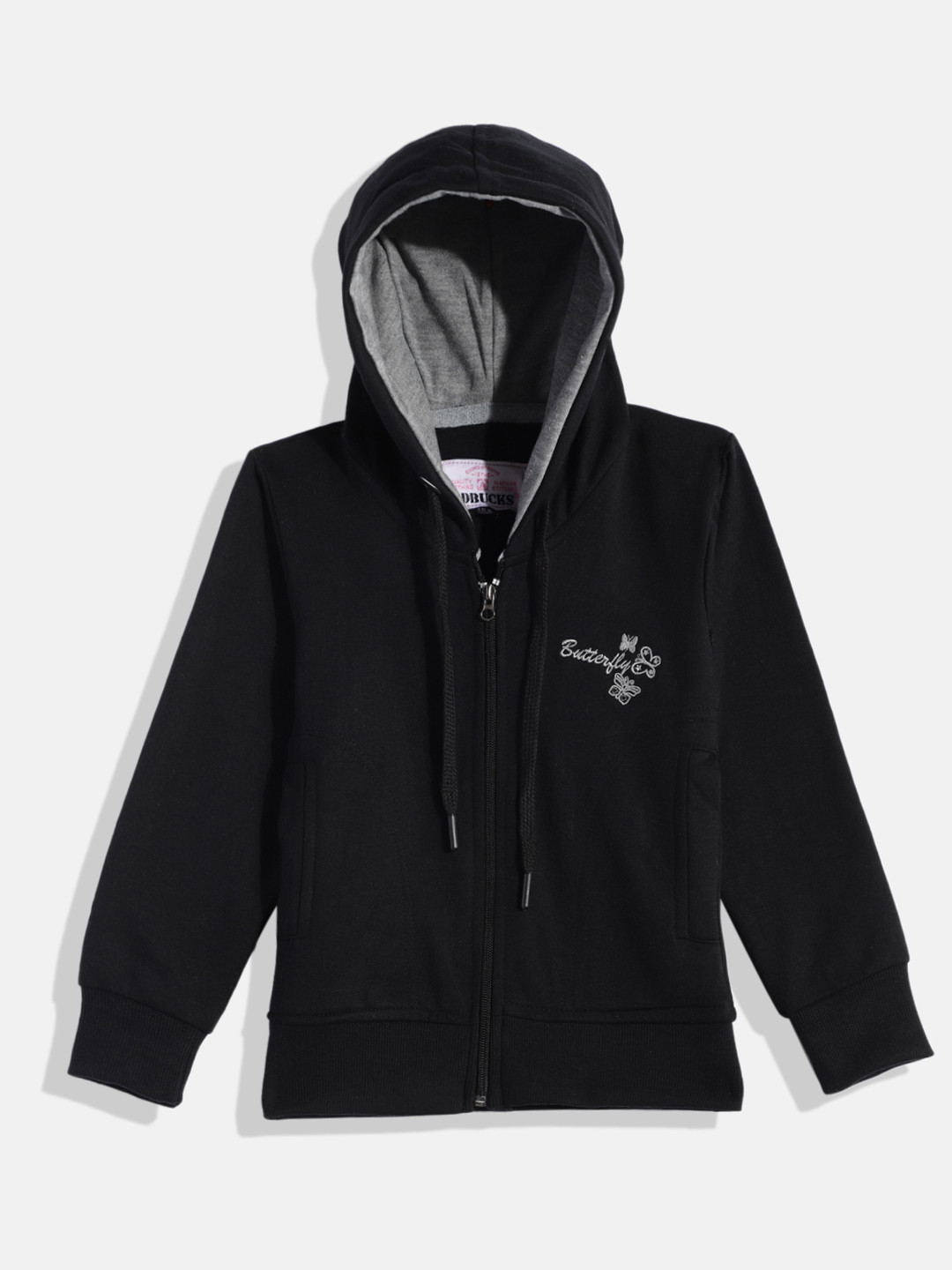ADBUCKS Hooded Sweatshirt with Embroidered Detail