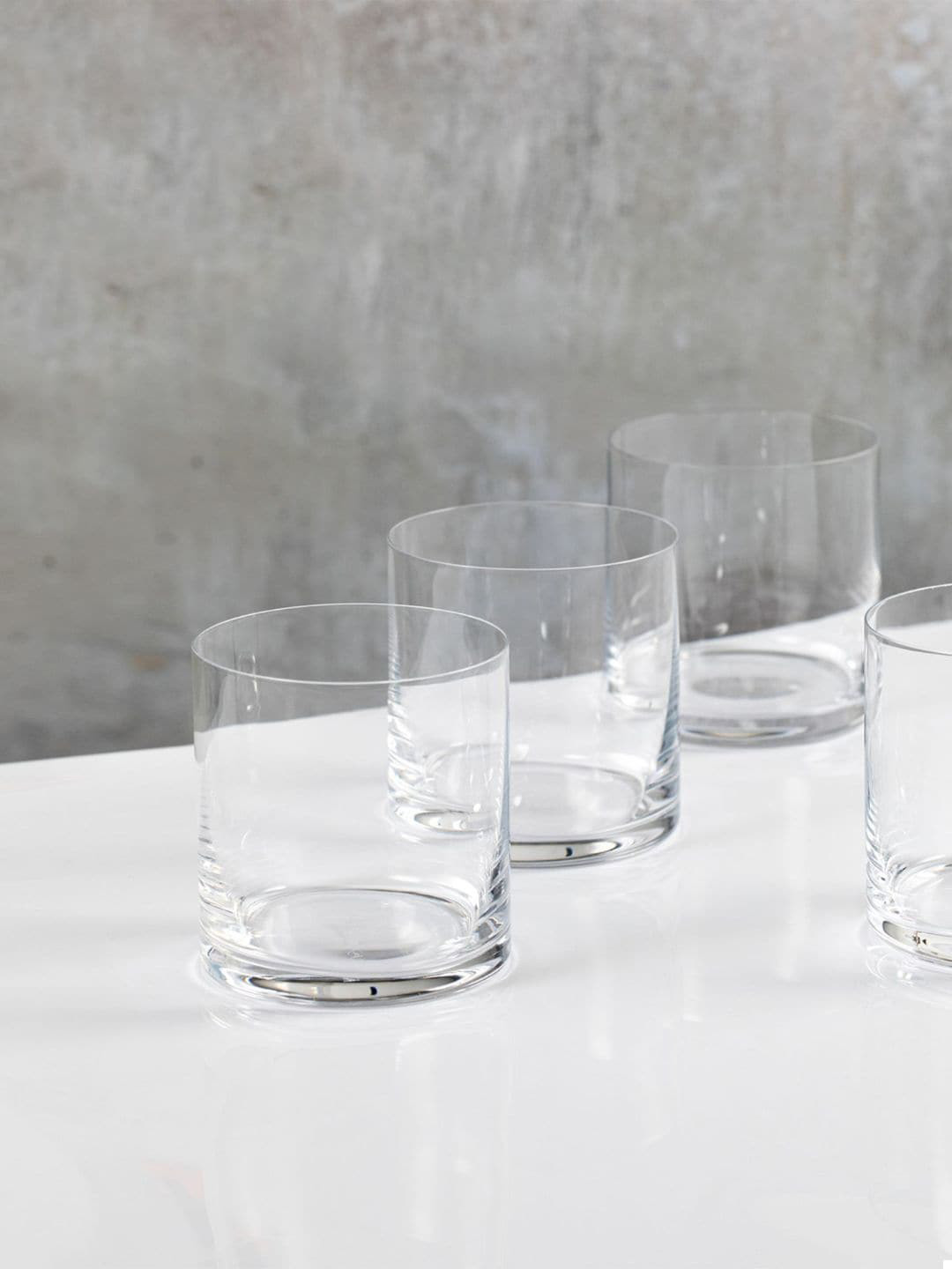 MIKASA Transparent Set Of 4 Transparent Solid Glasses 426 ML