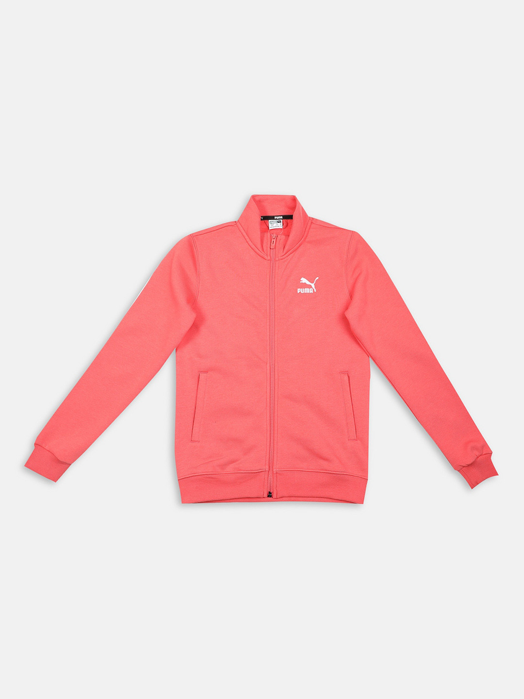 Puma Boys Pink Cotton Summer Squeeze Jacket