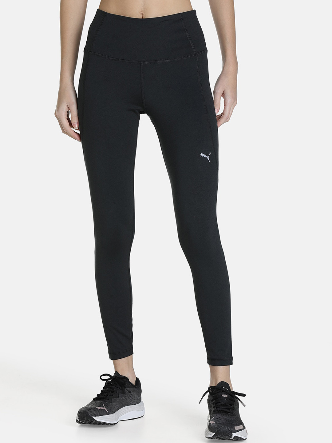 Puma Women Black Cloudspun Hw 7/8 Training Tights