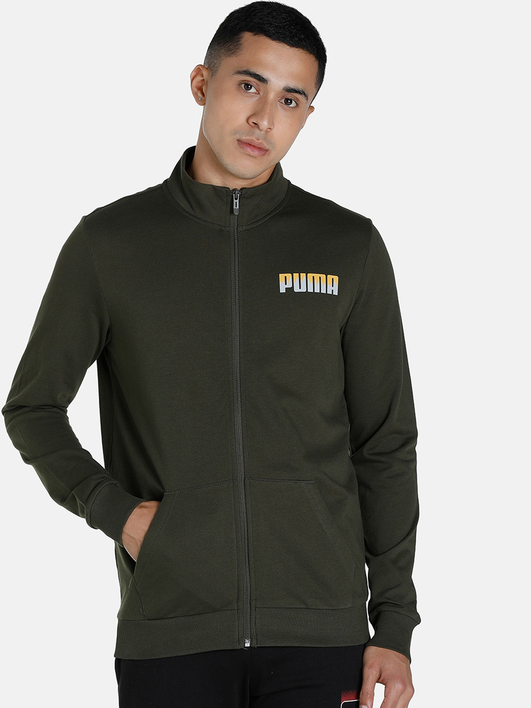 Puma Men Slim Fit Sweat Jacket