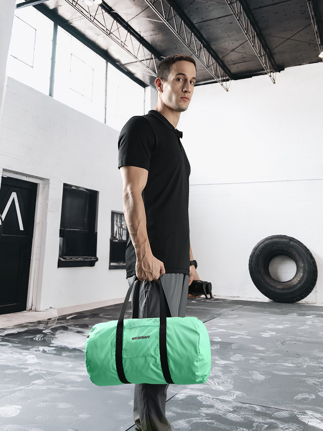 Wildcraft Unisex Green 1 Duffle Bag