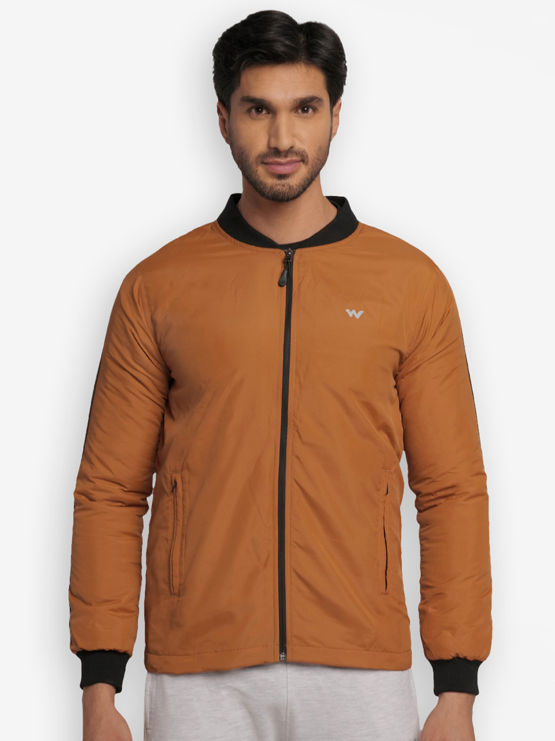 Wildcraft Men Rust Water Resistant Bomber Jacket