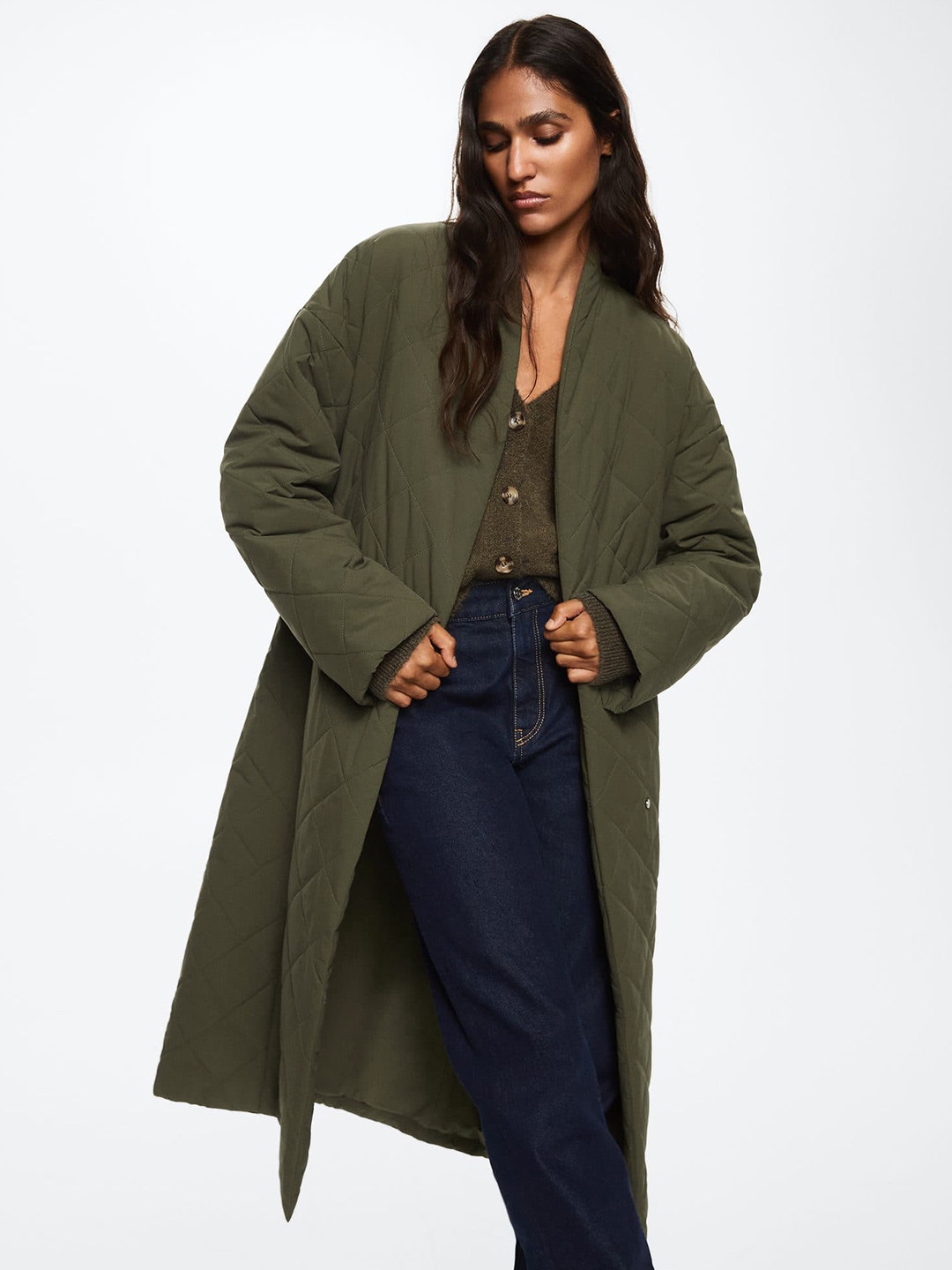 Myntra long jacket top