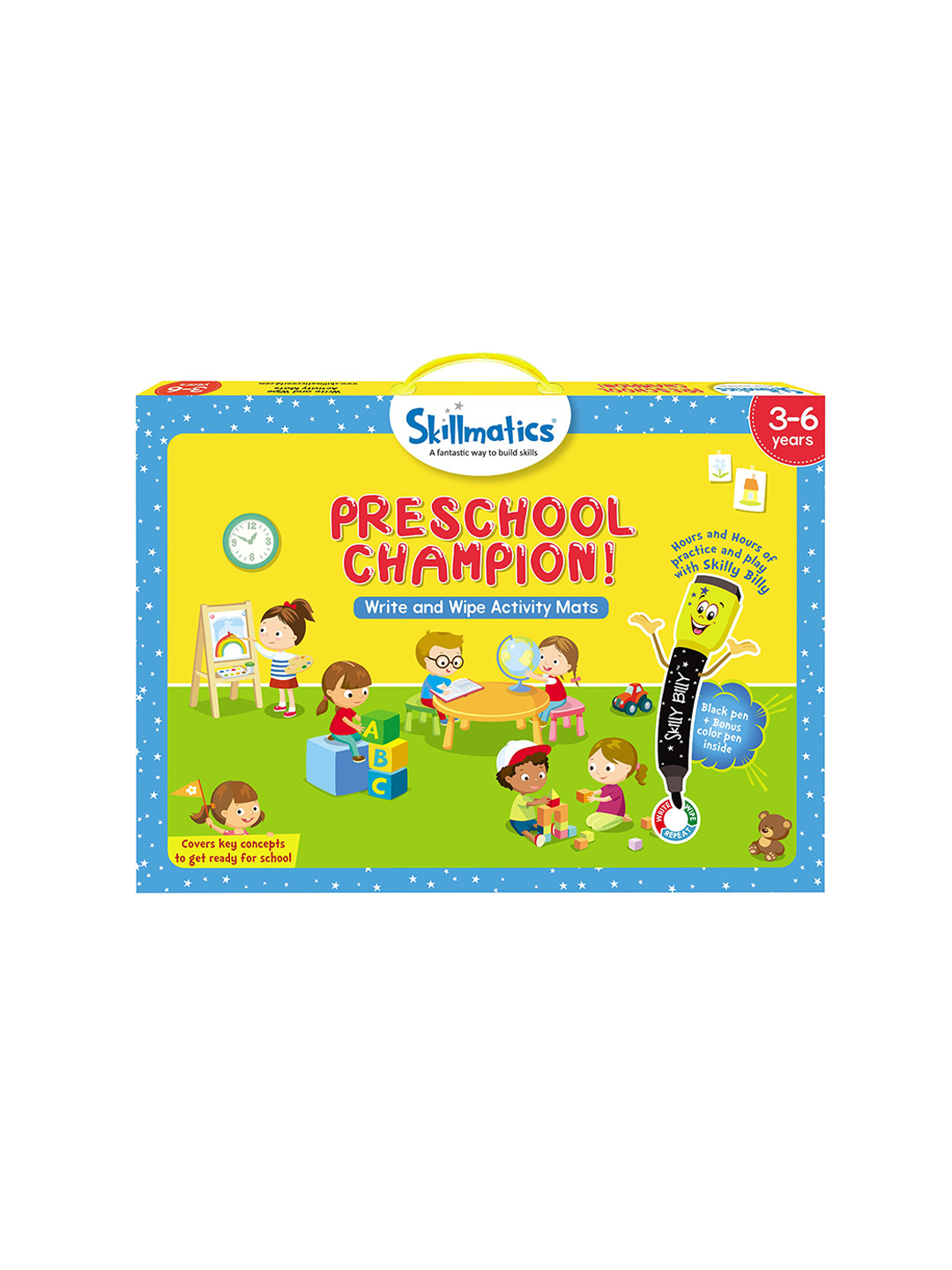 Skillmatics Kids Green & Blue Preschool Champion Activity Toys And Games