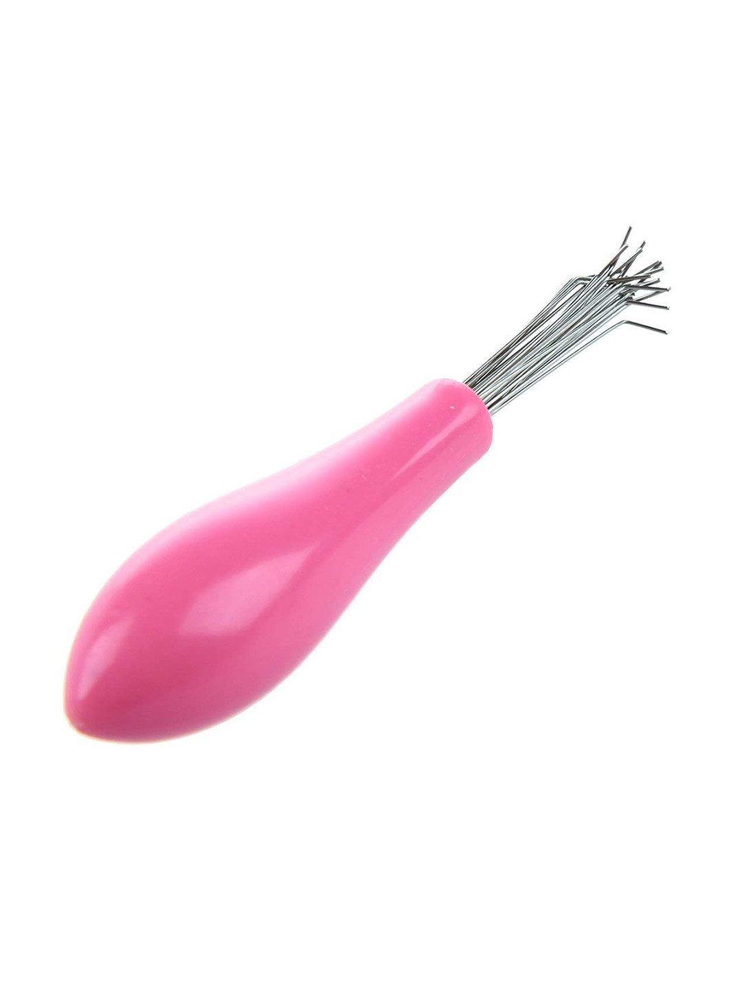 Alexvyan Pink & Silver Brush Rake Hairbrush Cleaner