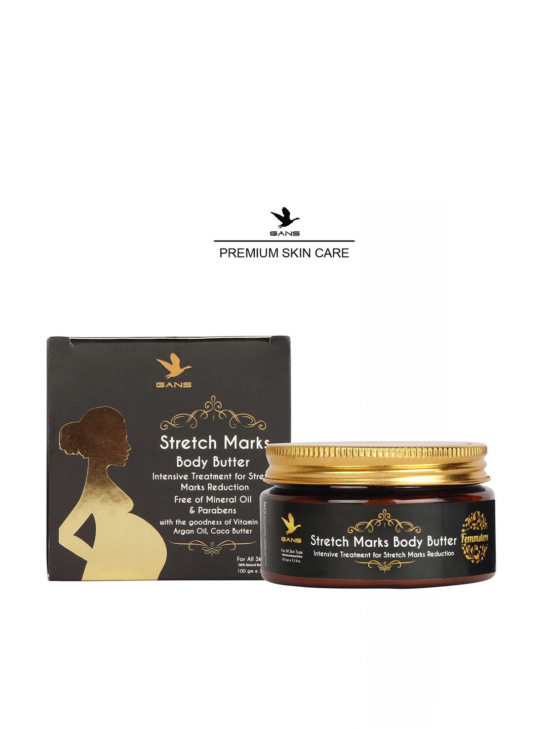 Gans Women Transparent Body Lotion