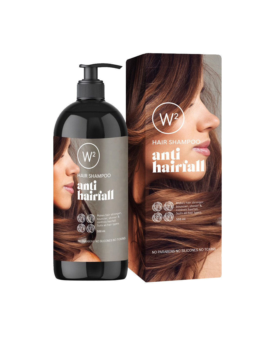 W2 Anti Hairfall Shampoo 500ml