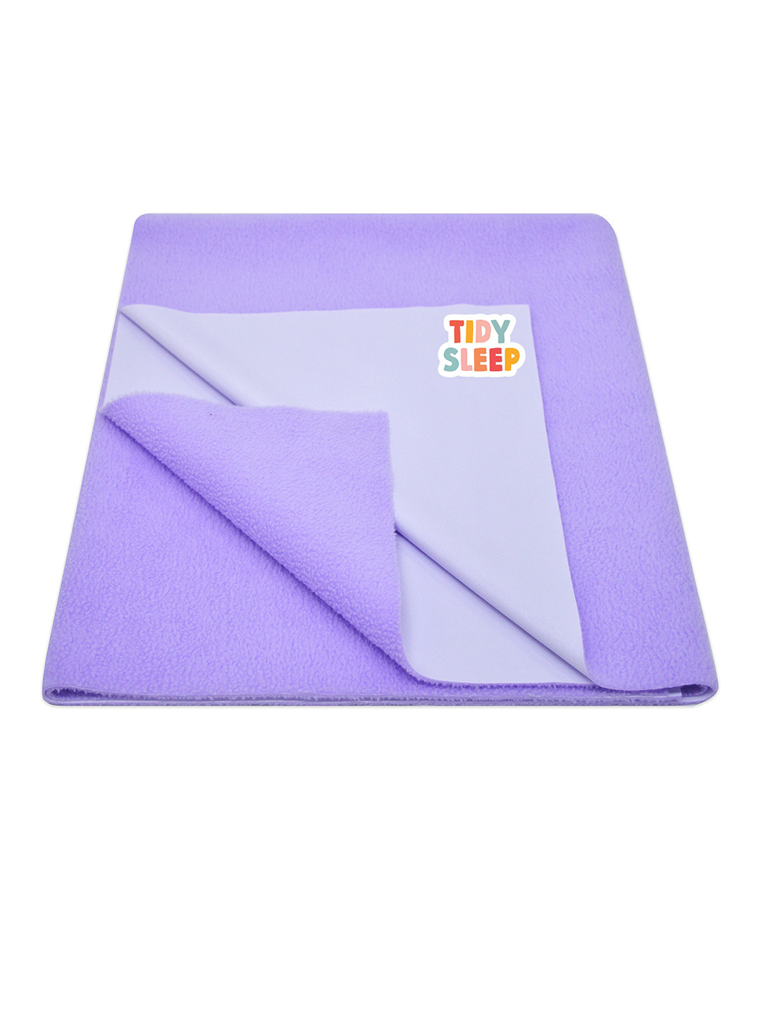 TIDY SLEEP Kids Violet Small Water Resistant Cotton Mattress Protector