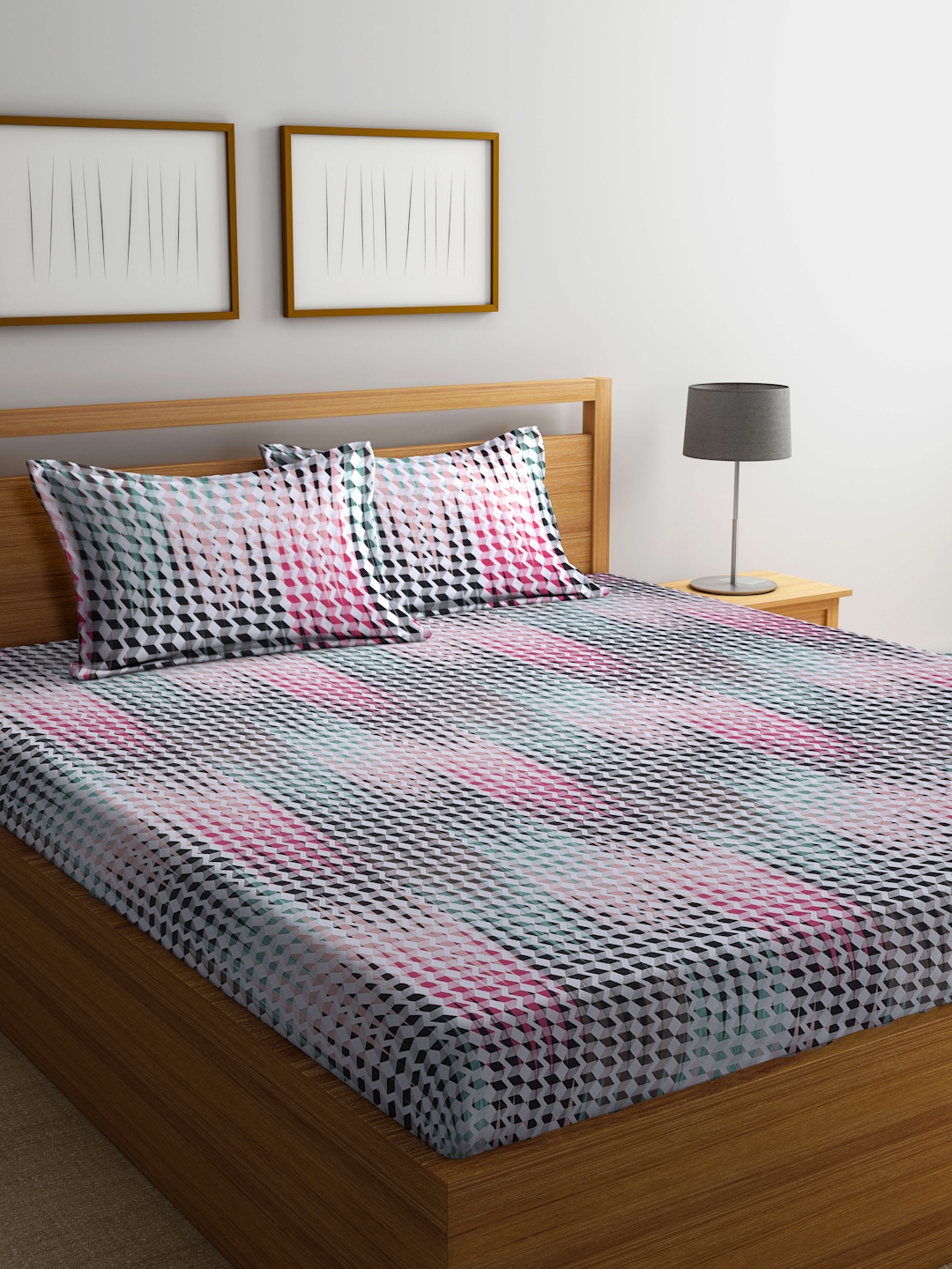 Bombay dyeing double shop bed sheet