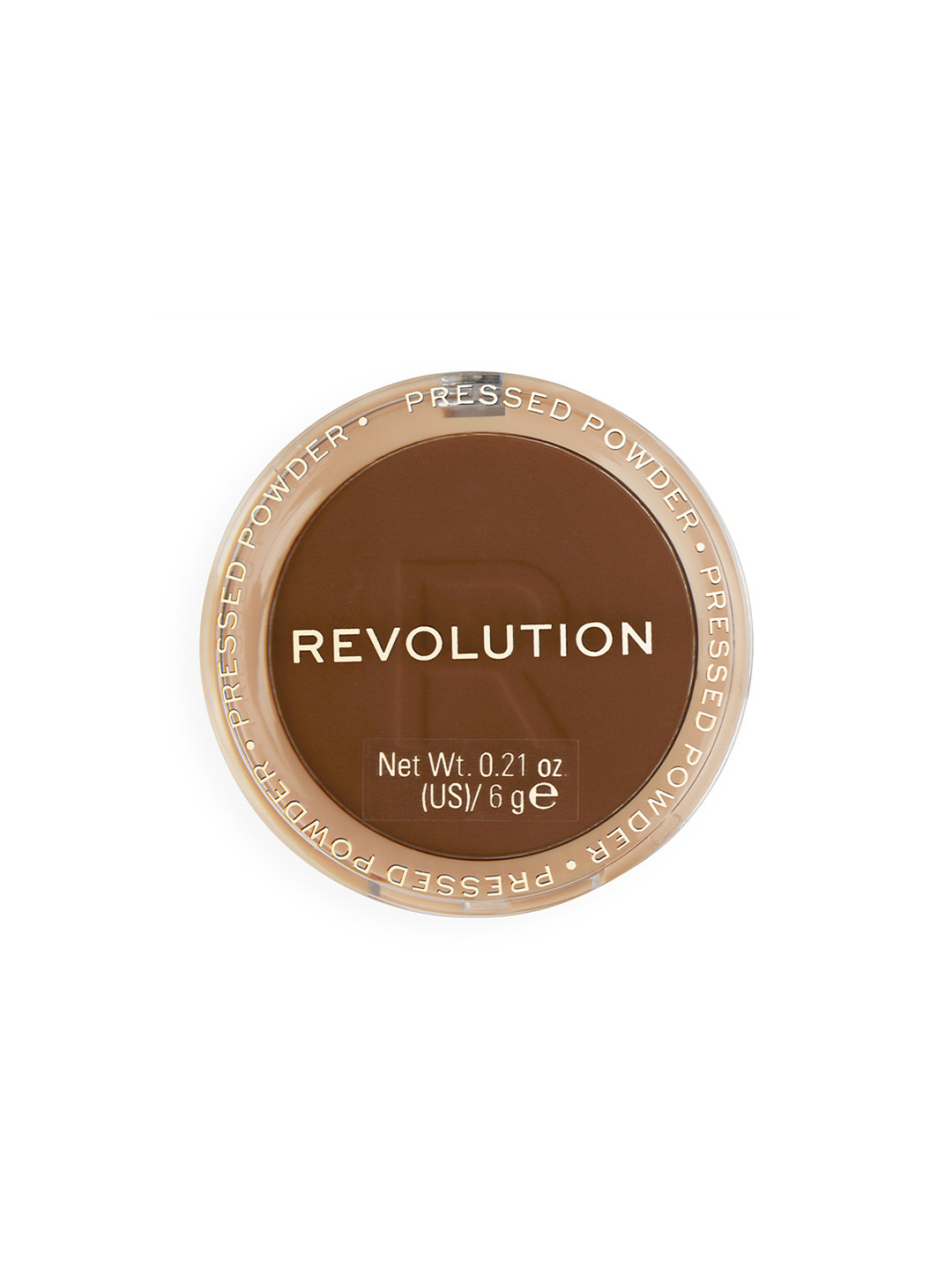 Makeup Revolution London Reloaded Pressed Powder with Niacinamide 6 g - Chestnut
