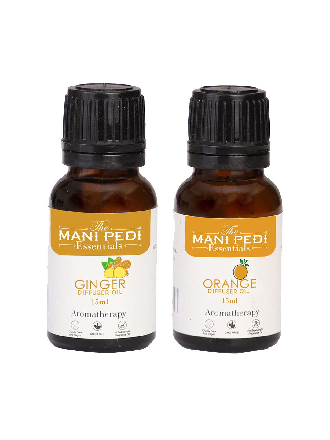 The Mani Pedi Essentials Pack Of 2 Grey Aroma Oil Diffusers 15 ml