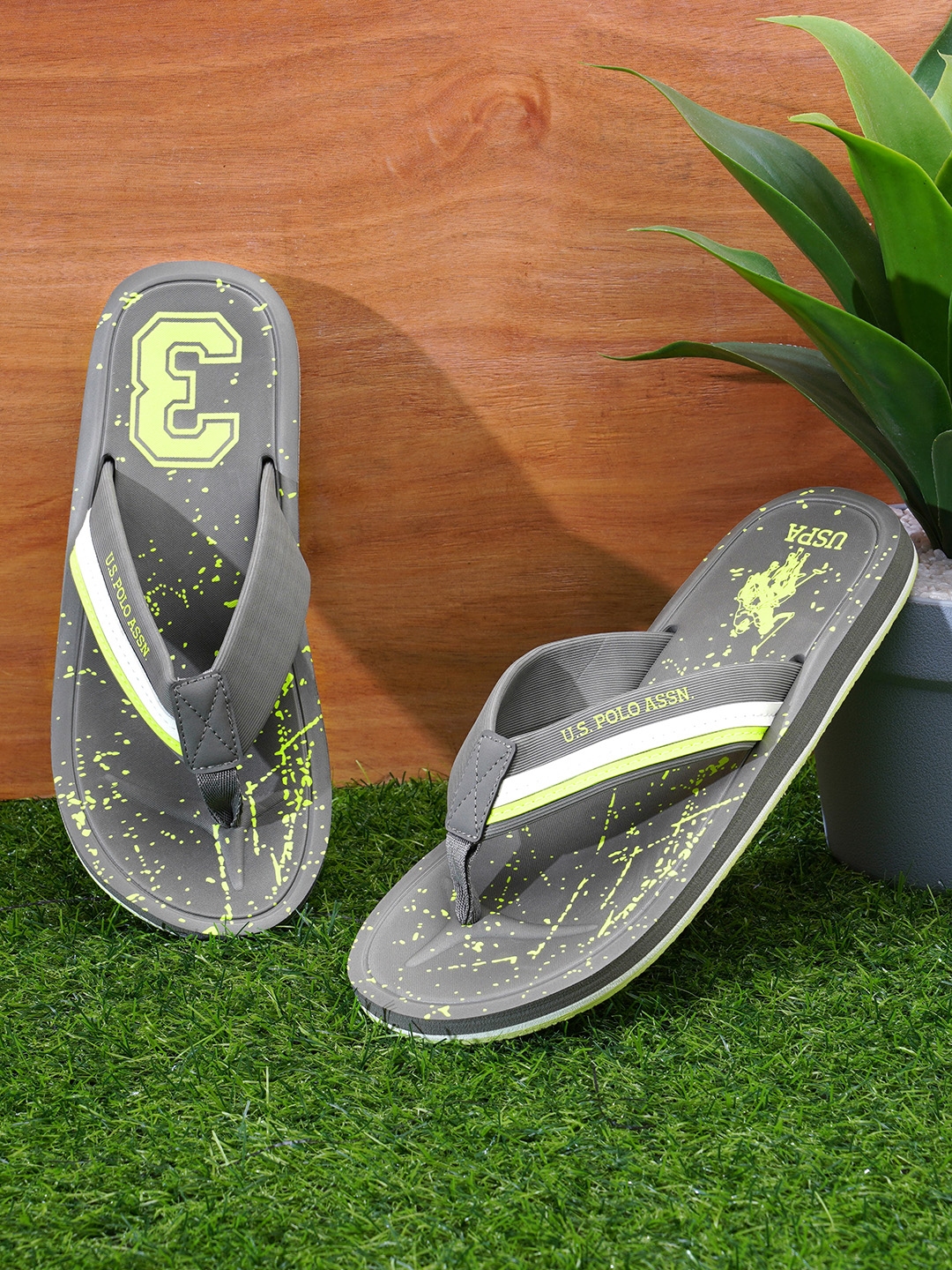 Us polo flip flop online