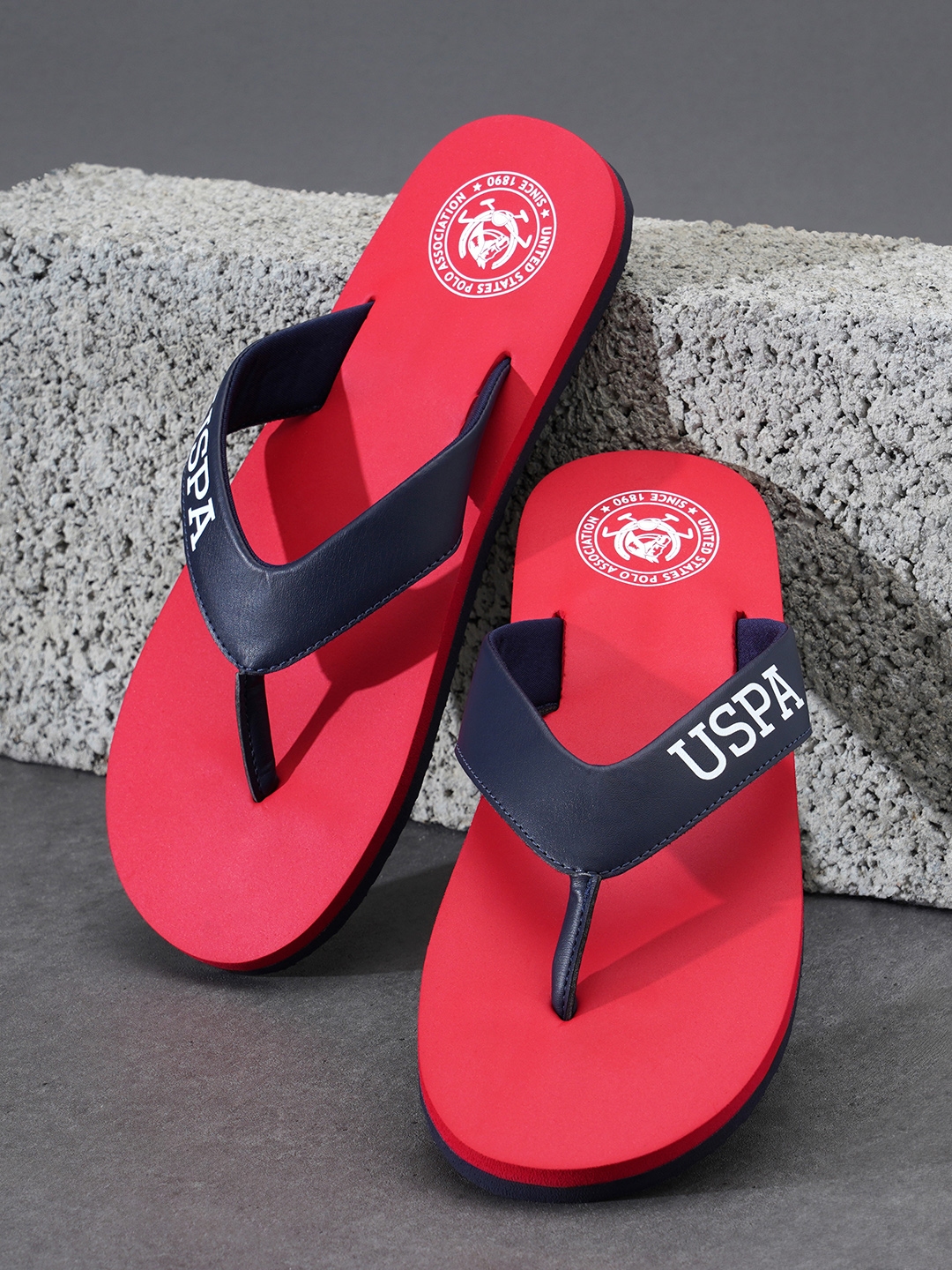 Us polo assn norwalk tan slippers top