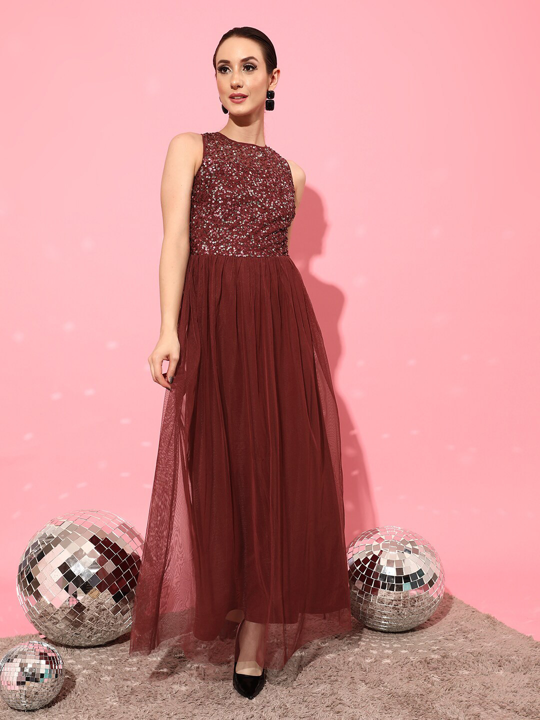 STREET 9 Sleeveless Sheath Party Dress