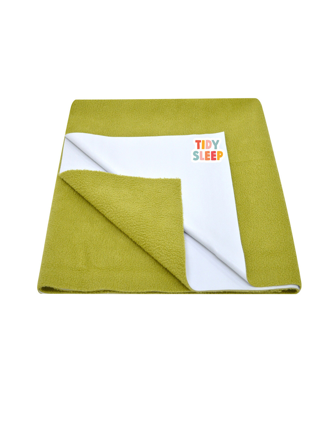 TIDY SLEEP Kids Gold-Colored Solid Cotton Water-Proof Mattress Protector