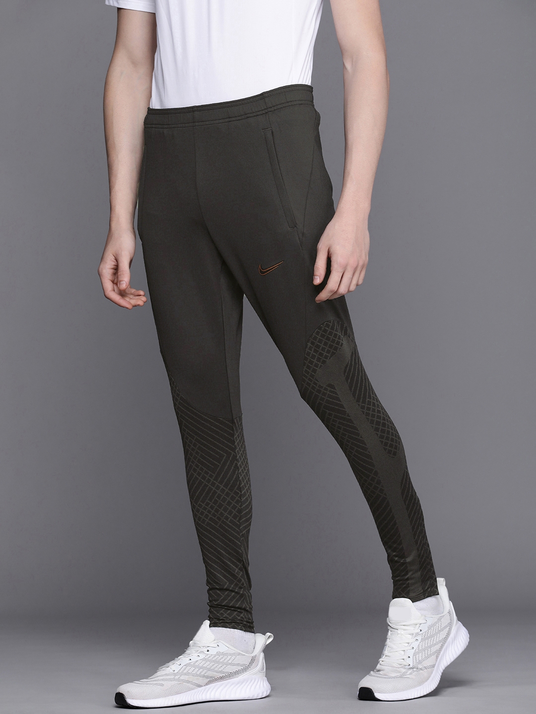 Buy Nike Men Printed DRI FIT Slim Fit Football Strike Track Pants Track Pants for Men 20756084 Myntra