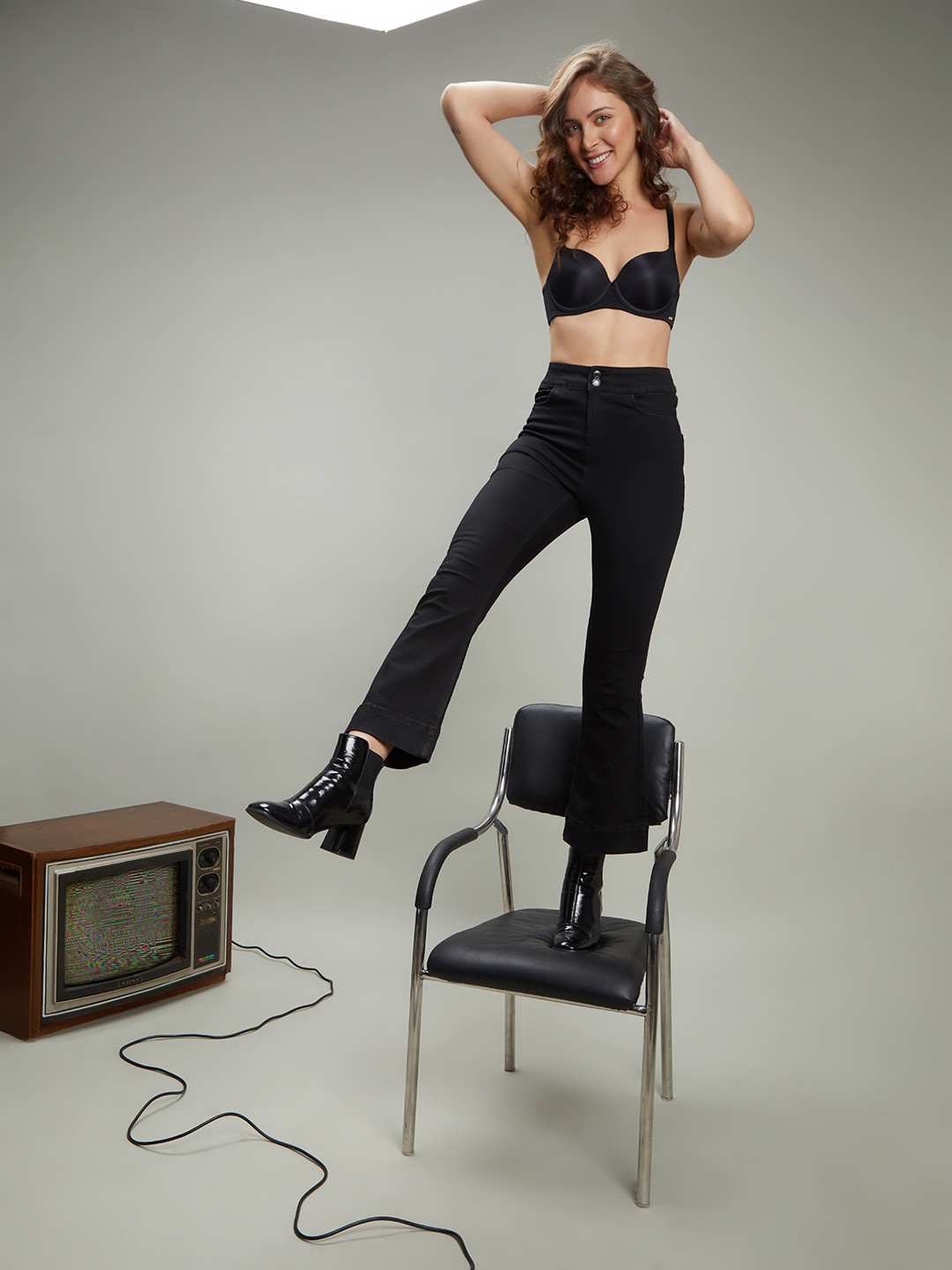 Vero Moda Intimates Black Bra Lightly Padded