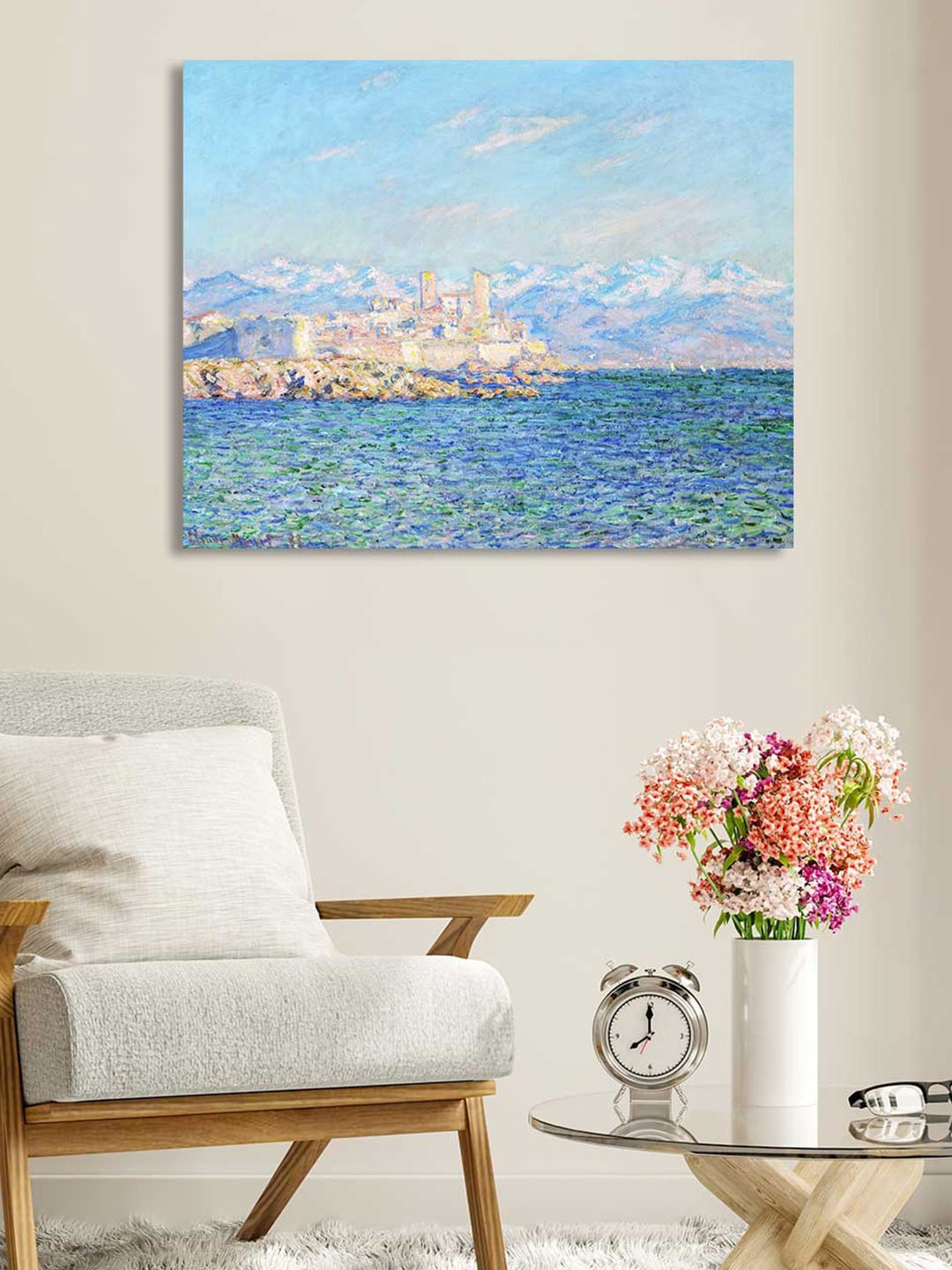 Art Street Art Street Antibes Canvas Wall Rectangle Paintings Wall Art -22 x 16In
