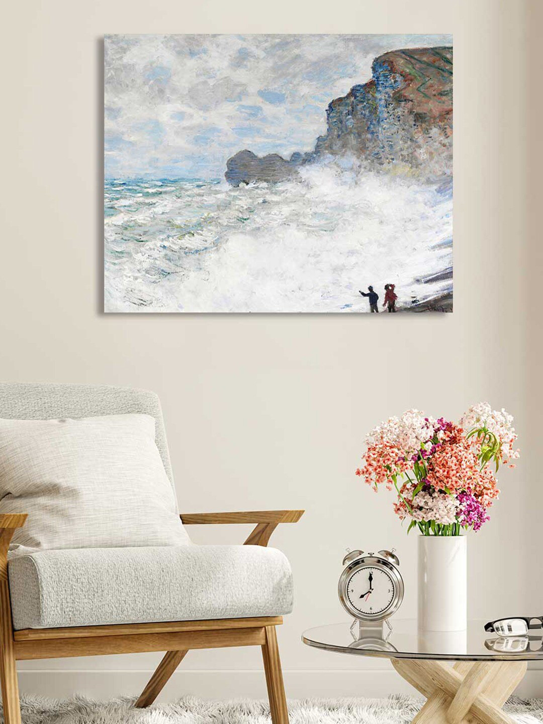 Art Street Art Street Rough Canvas Wall Square Paintings Wall Art -22x 16In