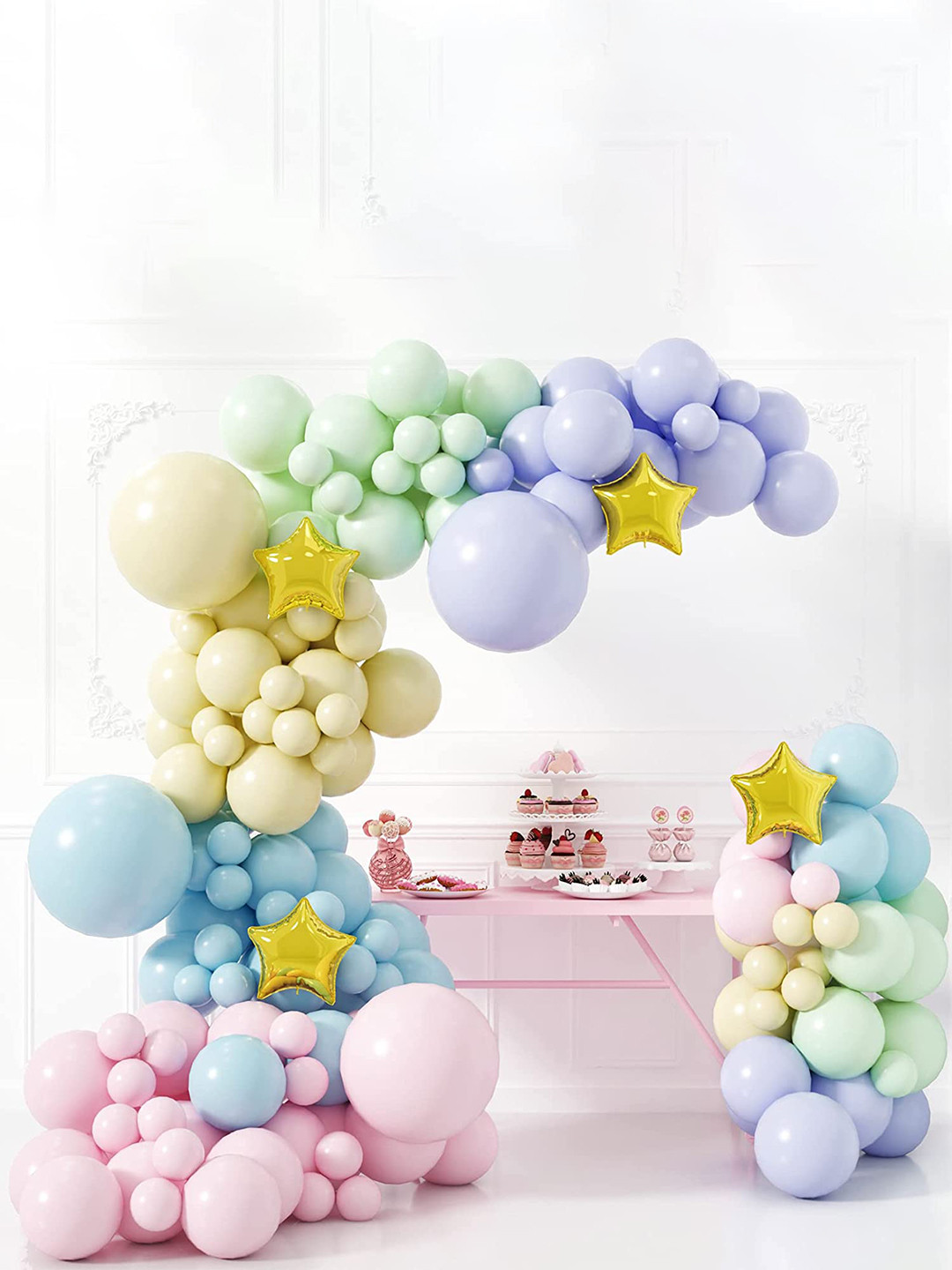 CHOCOZONE Pack of 147 Birthday Party Balloons