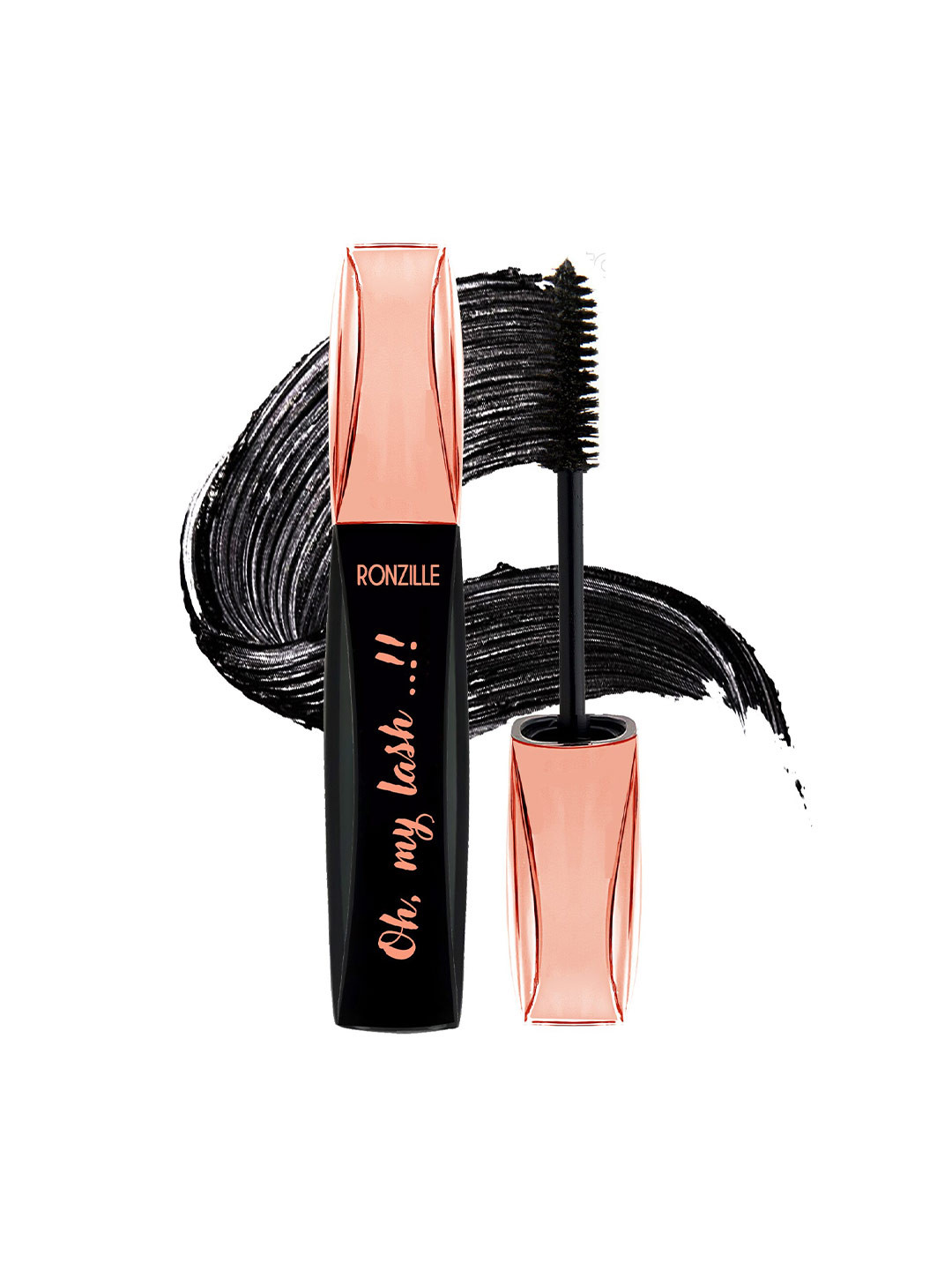 Ronzille Oh My Lash Volumizing Long Lasting Mascara 6ml - Black