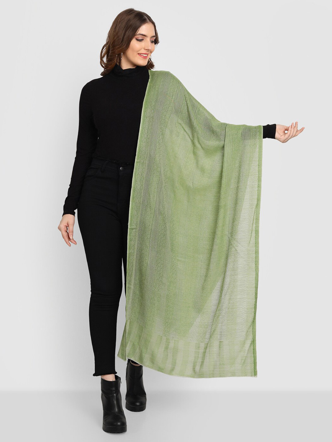 Zamour Women Green Stole