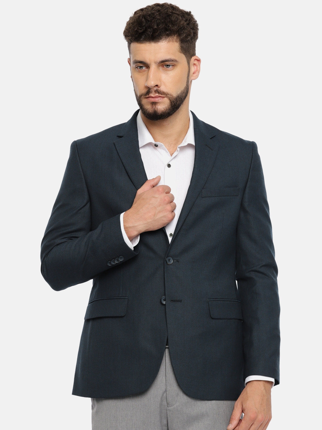 Raymond blazer new arrivals navy blue