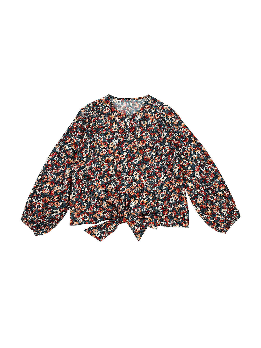Pepe Jeans Red Floral Print Top