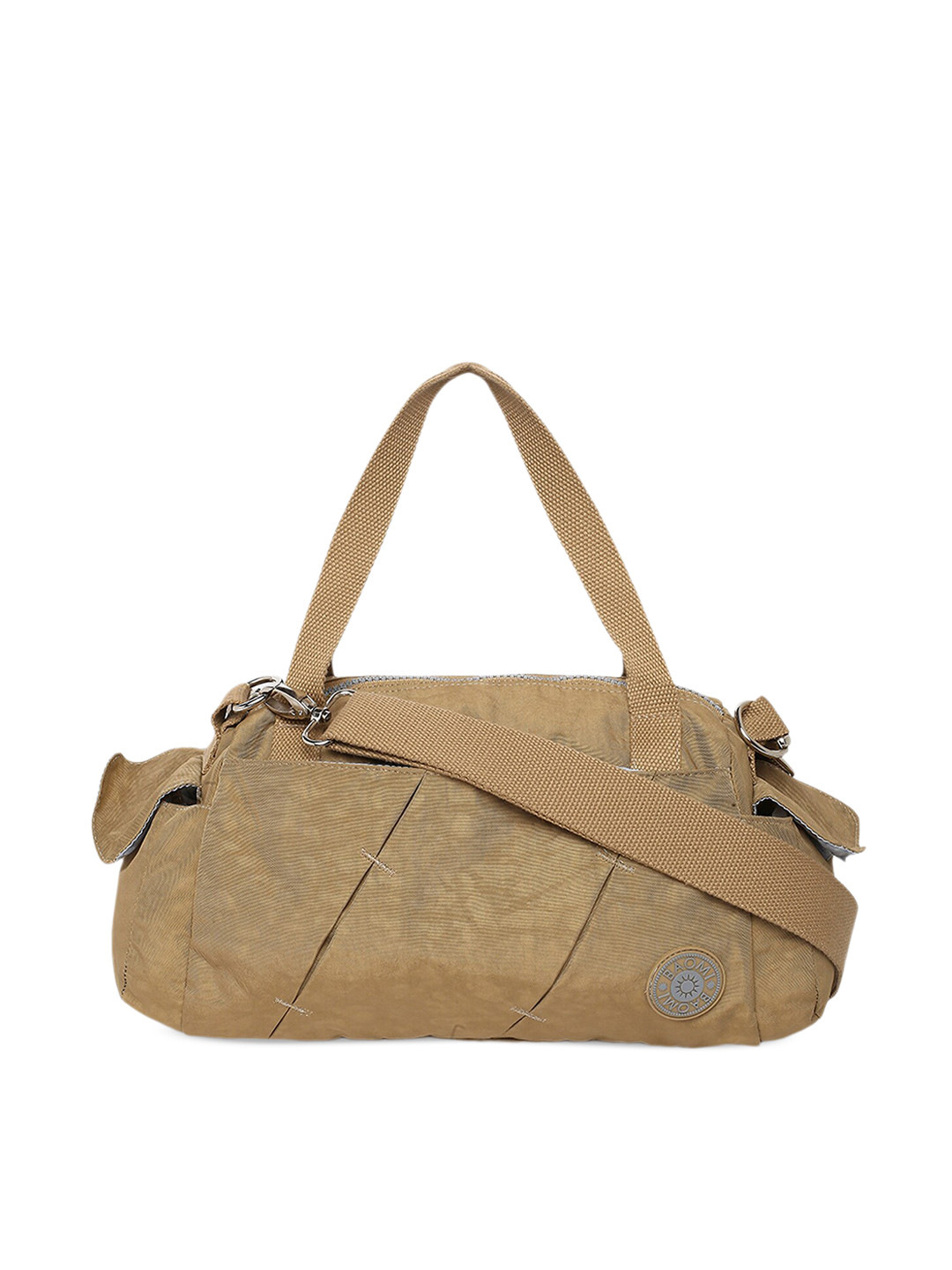 BAOMI Yellow Shopper Shoulder Bag