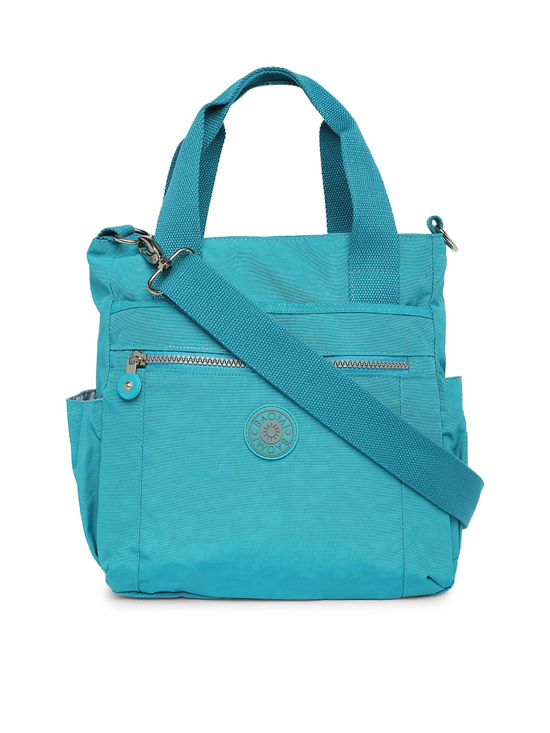 BAOMI Blue Structured Handheld Bag