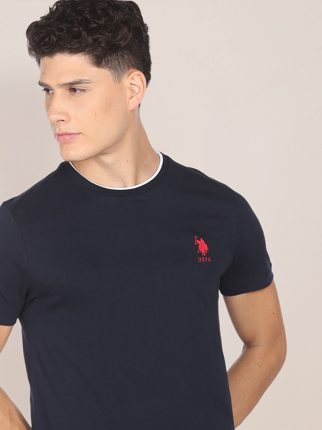 U.S. Polo Assn. Men Cotton T-shirt