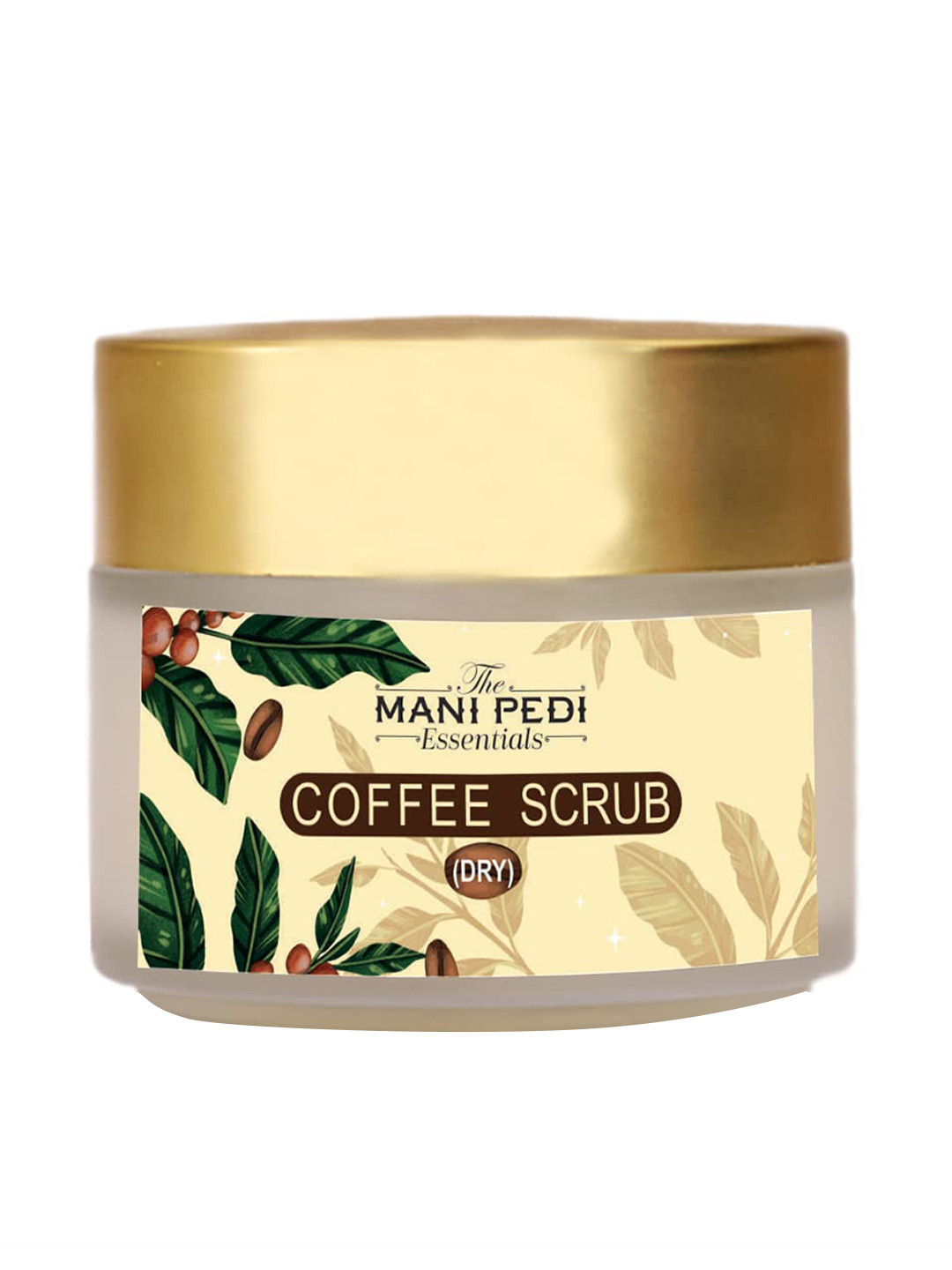 The Mani Pedi Essentials Dry Coffee Body Scrub for Tan Removal & Soft-Smooth Skin - 100gm