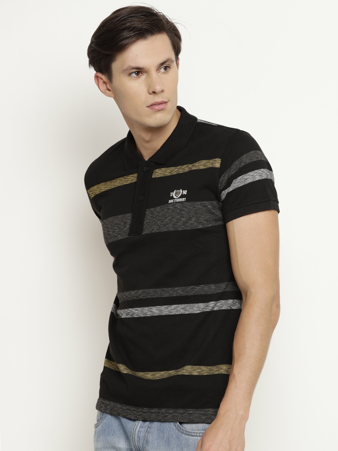 myntra collar t shirt