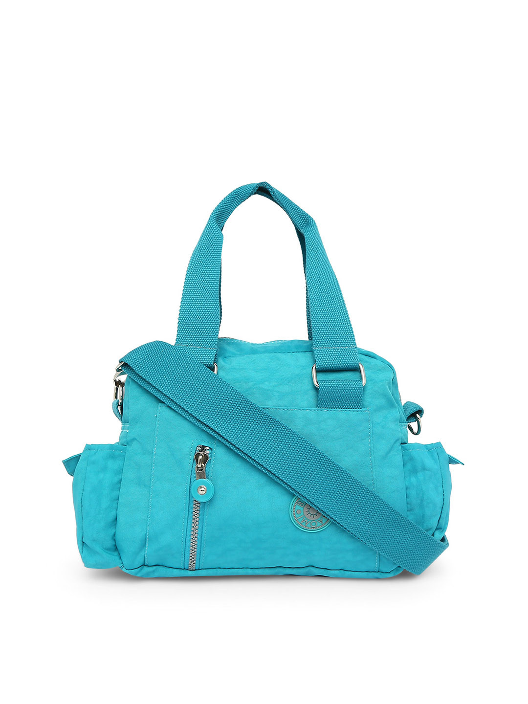 BAOMI Blue Structured Handheld Bag