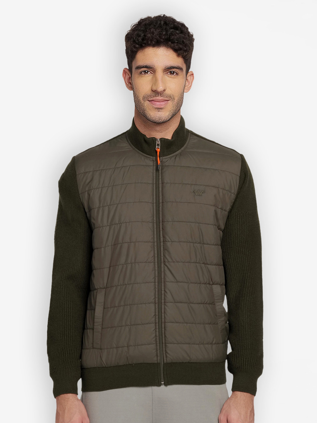 Wildcraft Men Olive Green Pullover