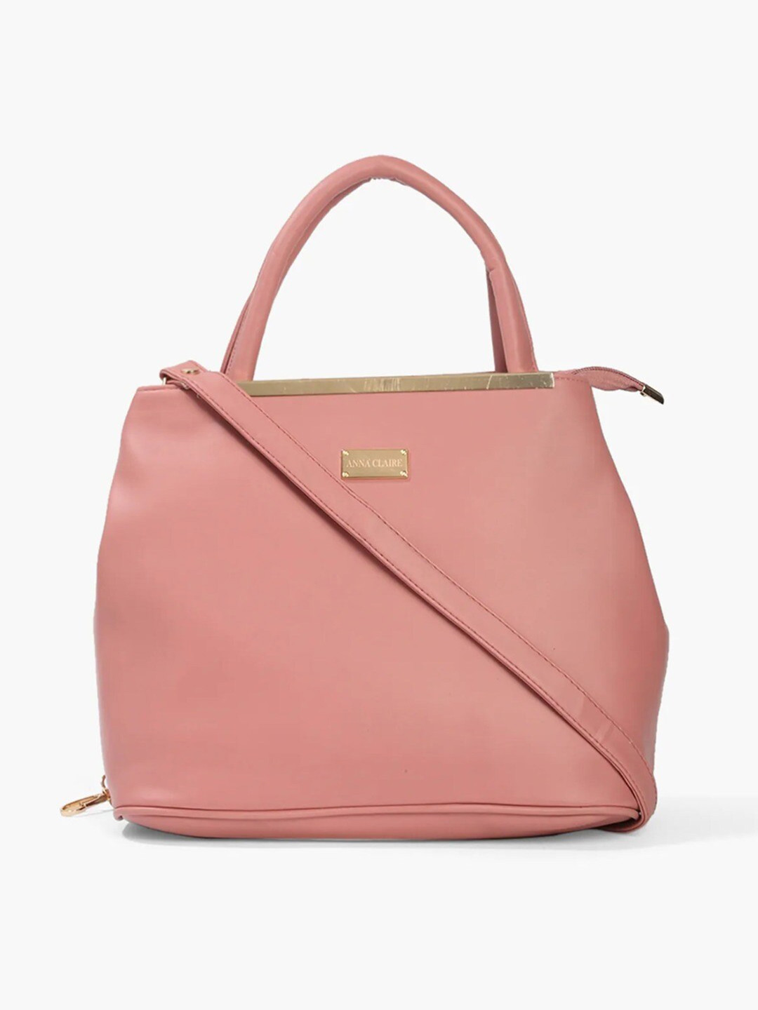 Anna Claire Pink Swagger Handheld Bag
