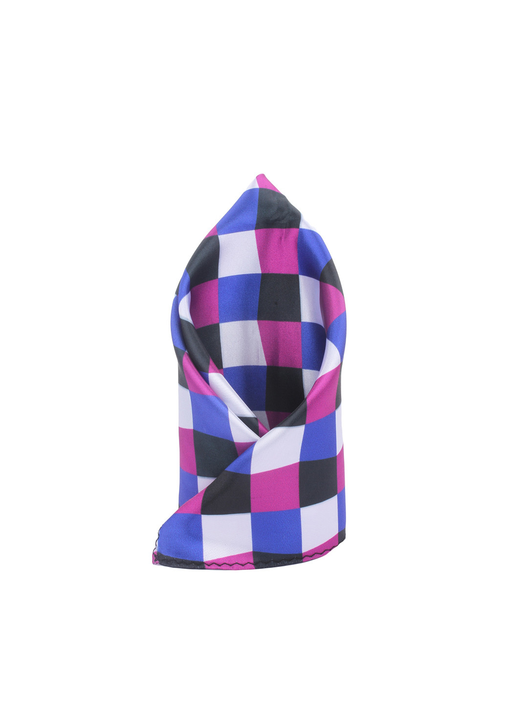 Alvaro Castagnino Men Purple Printed Pocket Square