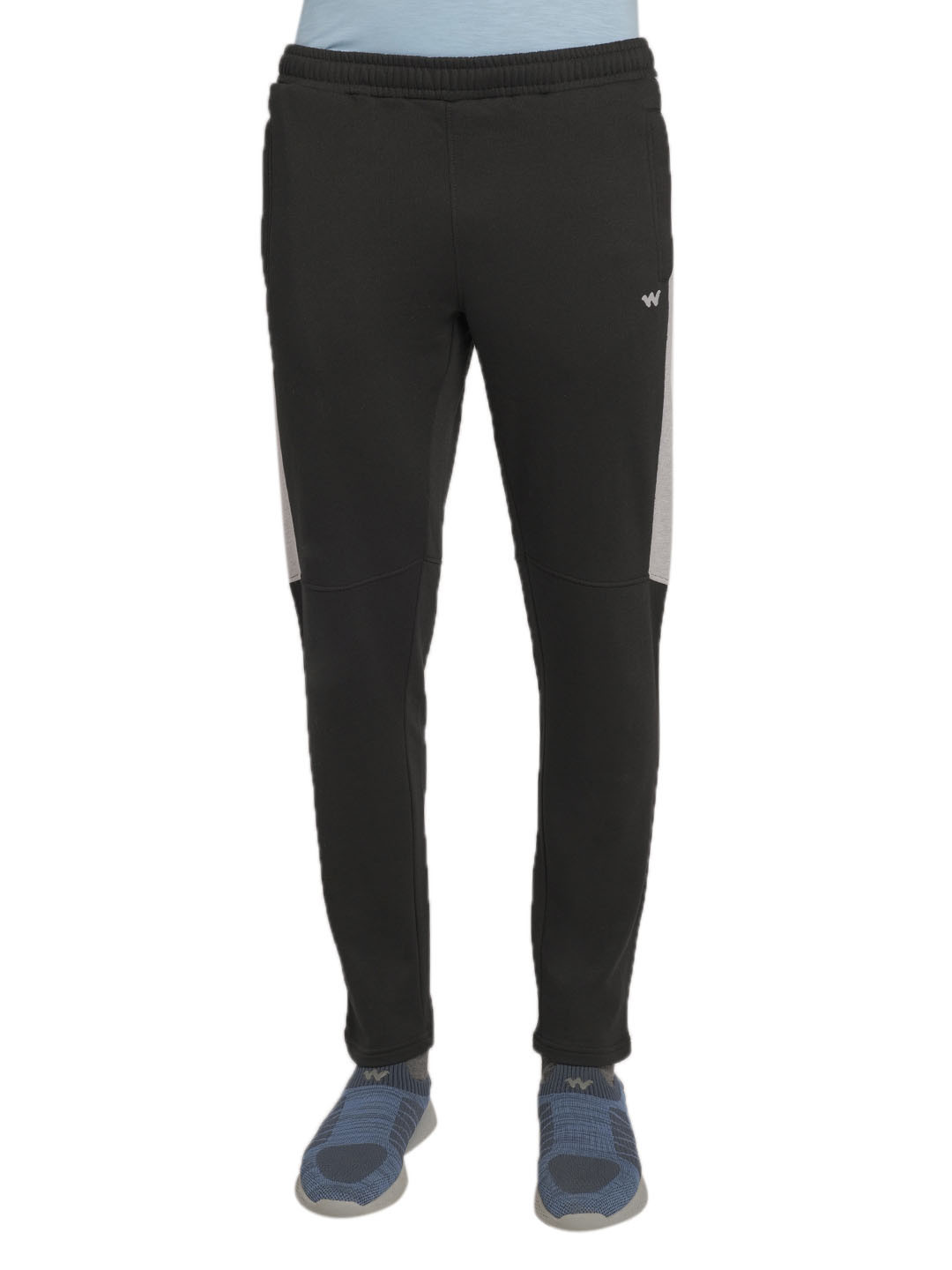 Wildcraft Men Black Solid Track Pant