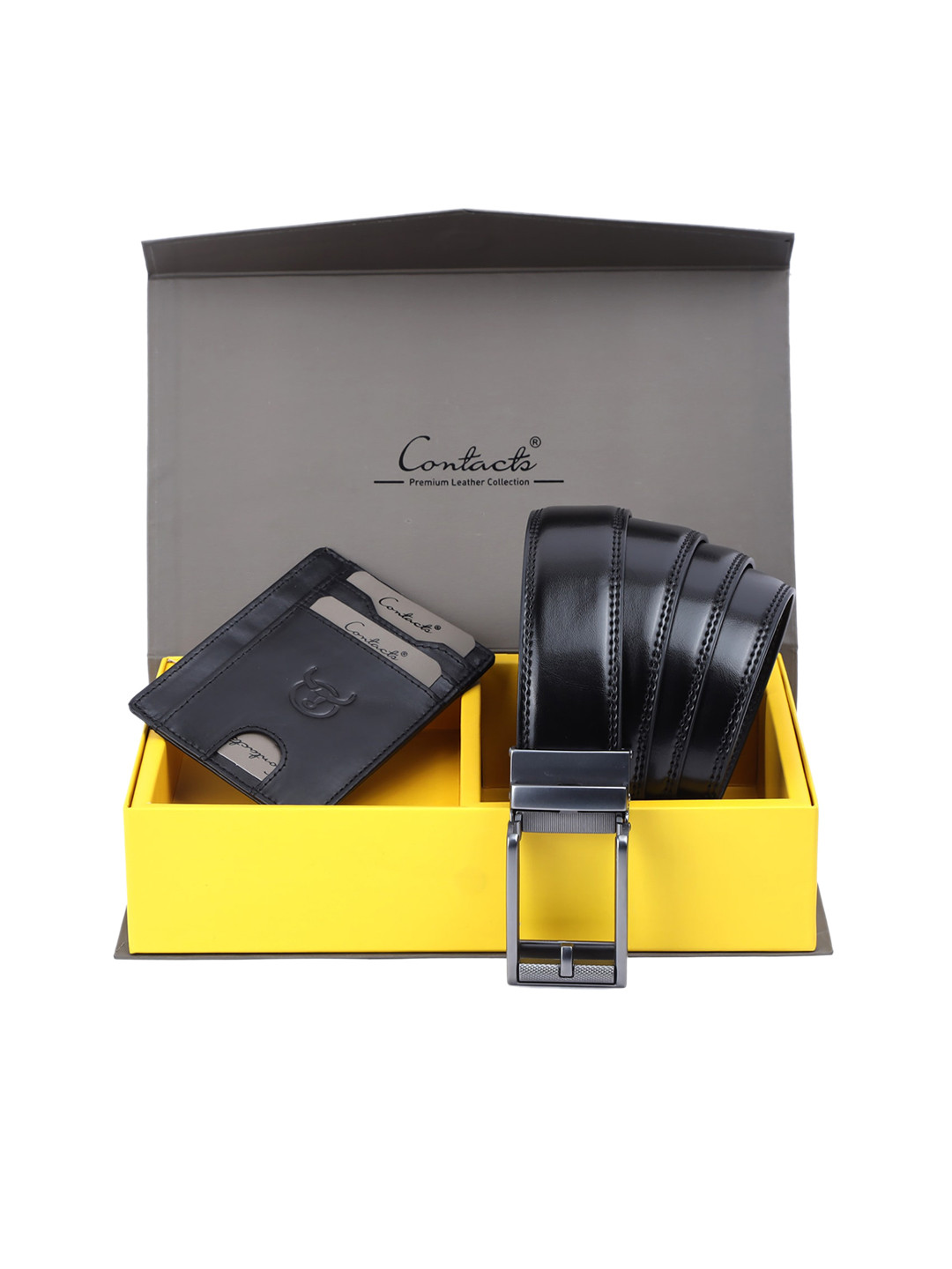 CONTACTS Men Black Accessory Gift Set