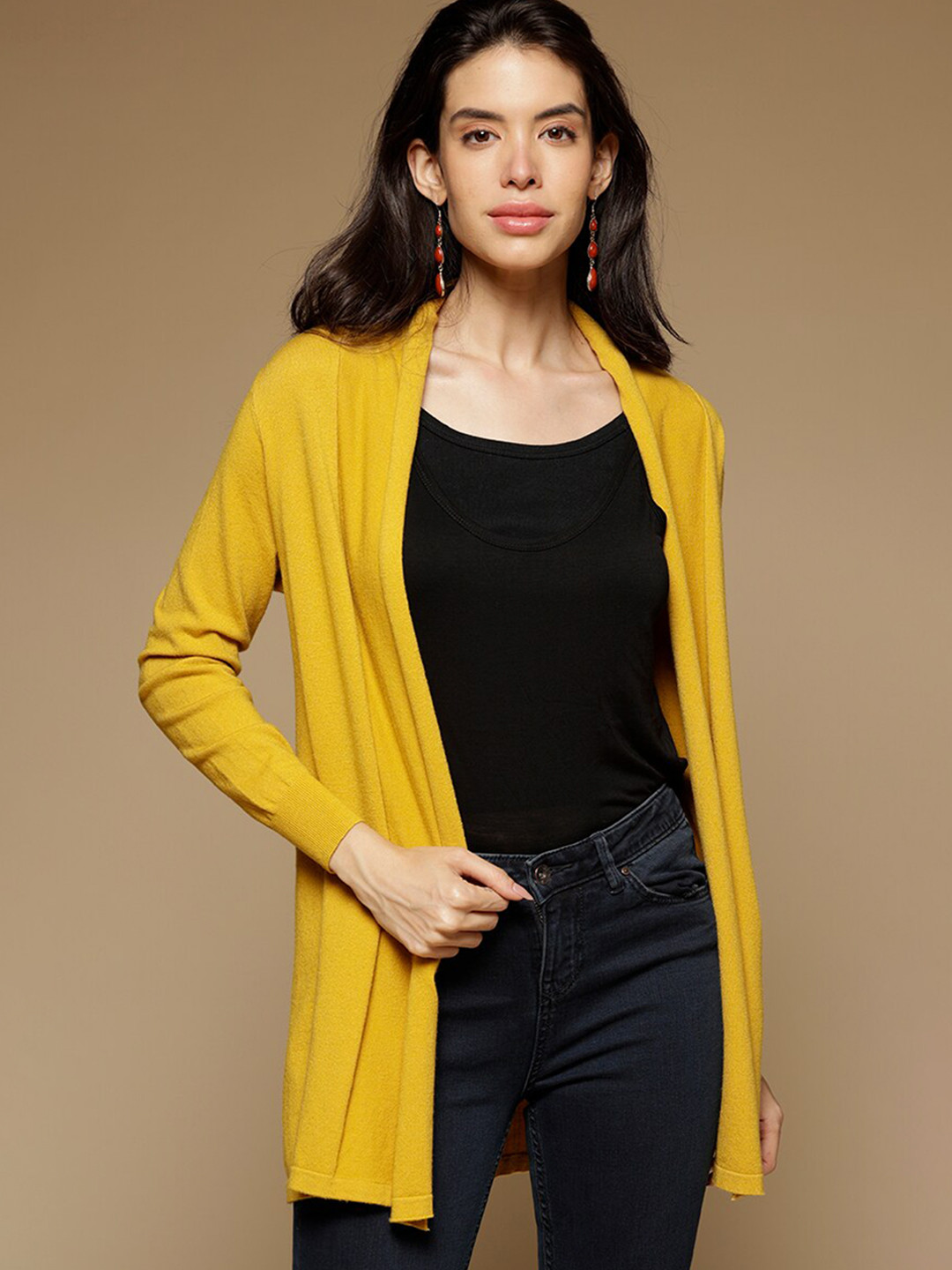 Gipsy Acrylic Short Cardigan