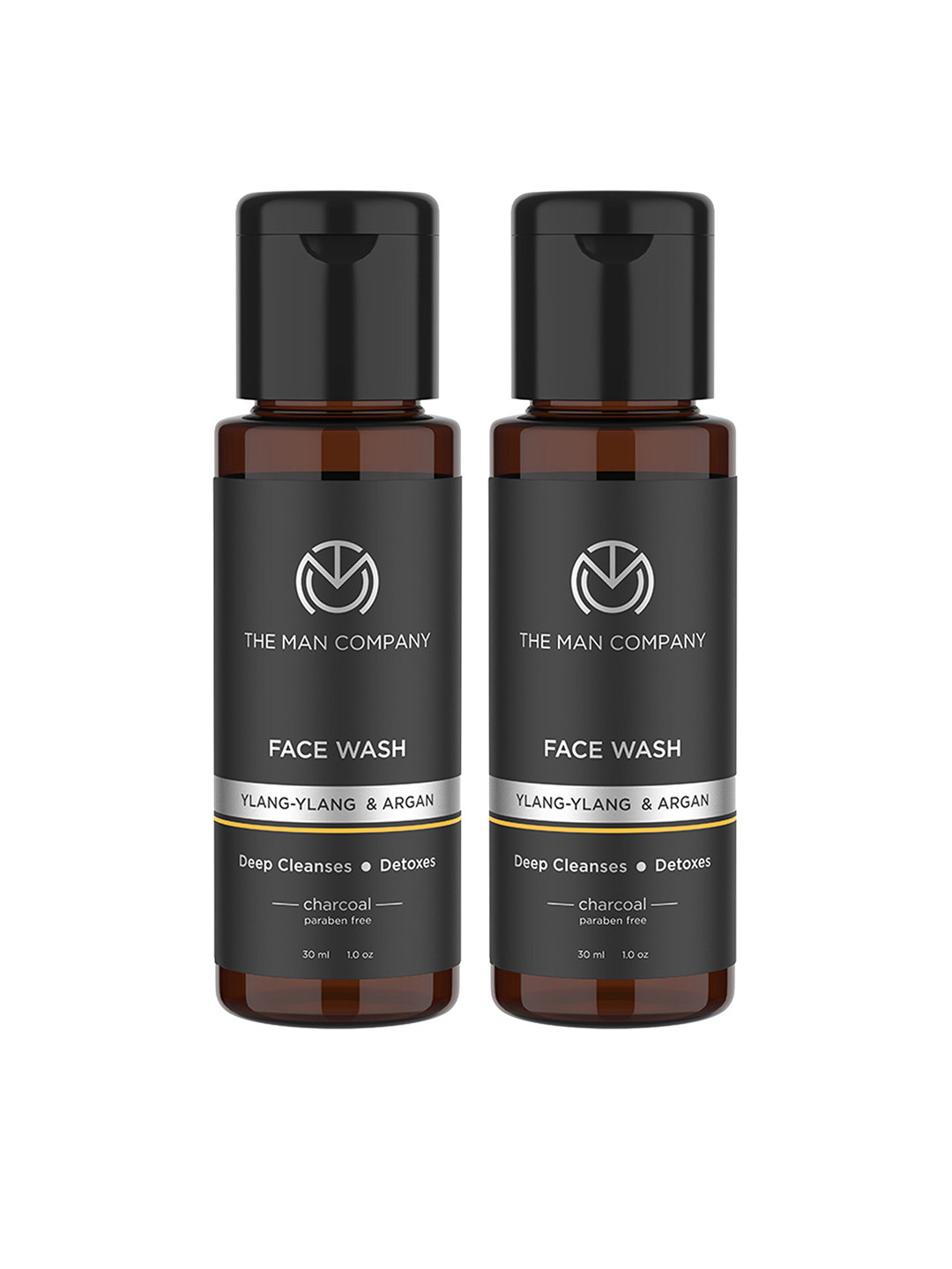 THE MAN COMPANY Men Set Of 2 Charcoal Face Wash 30ml Each