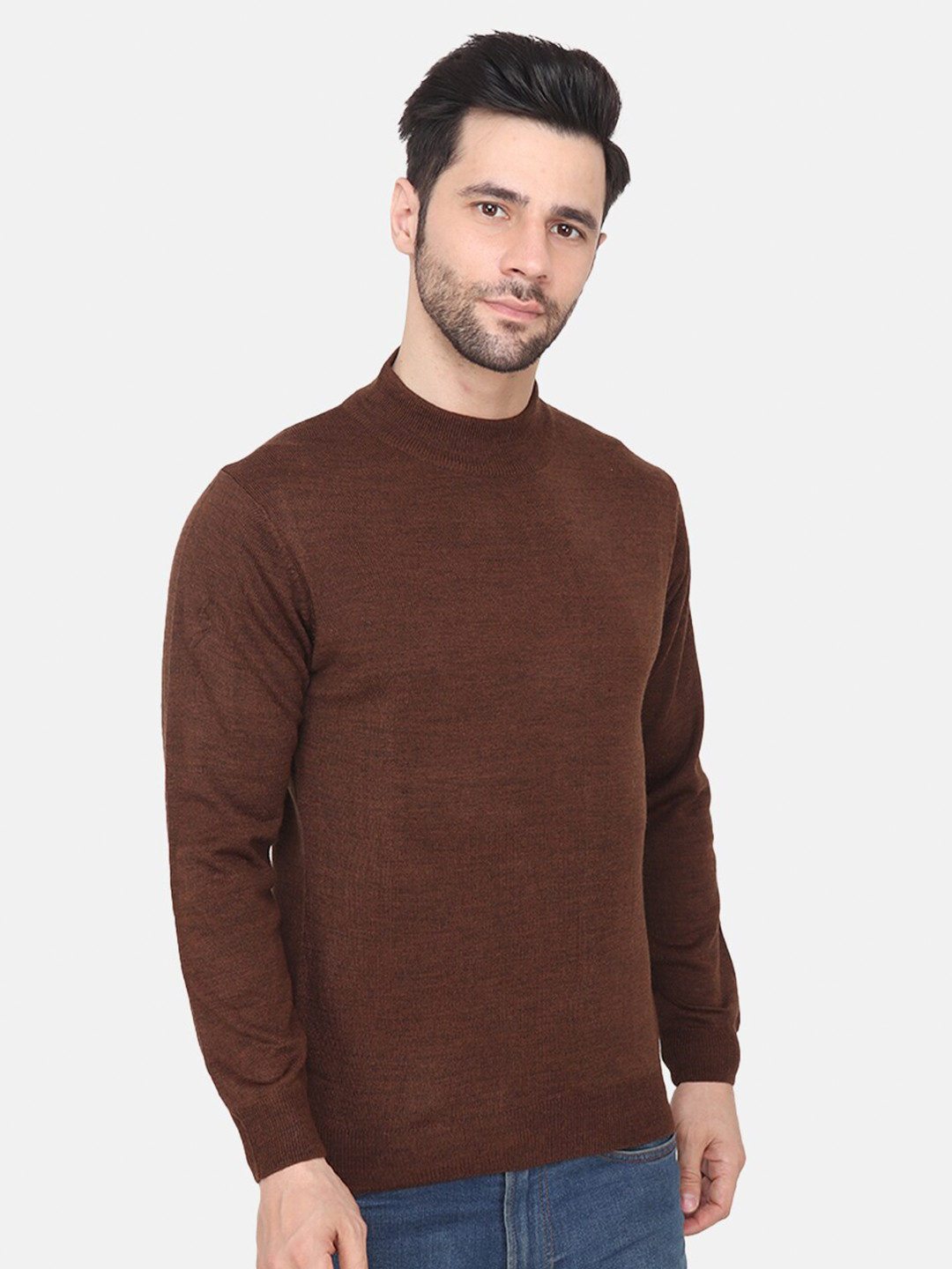 Steele Men Coffee Brown Pullover