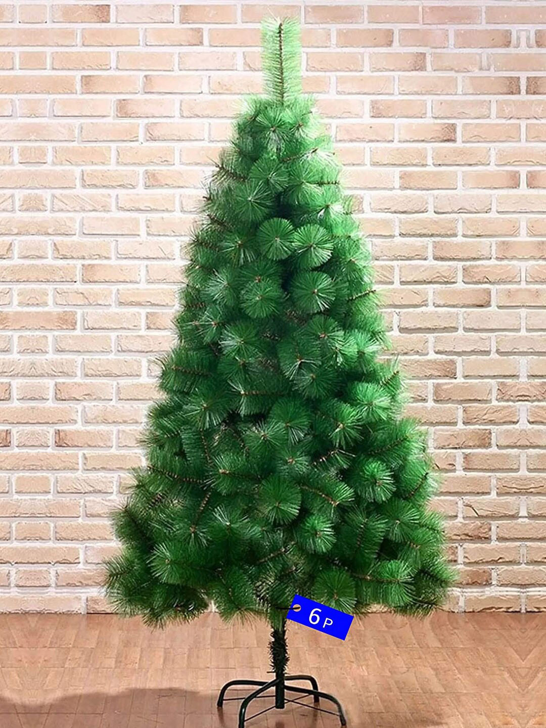 TIED RIBBONS Green Artificial Pine Tree Christmas Decor 6ft