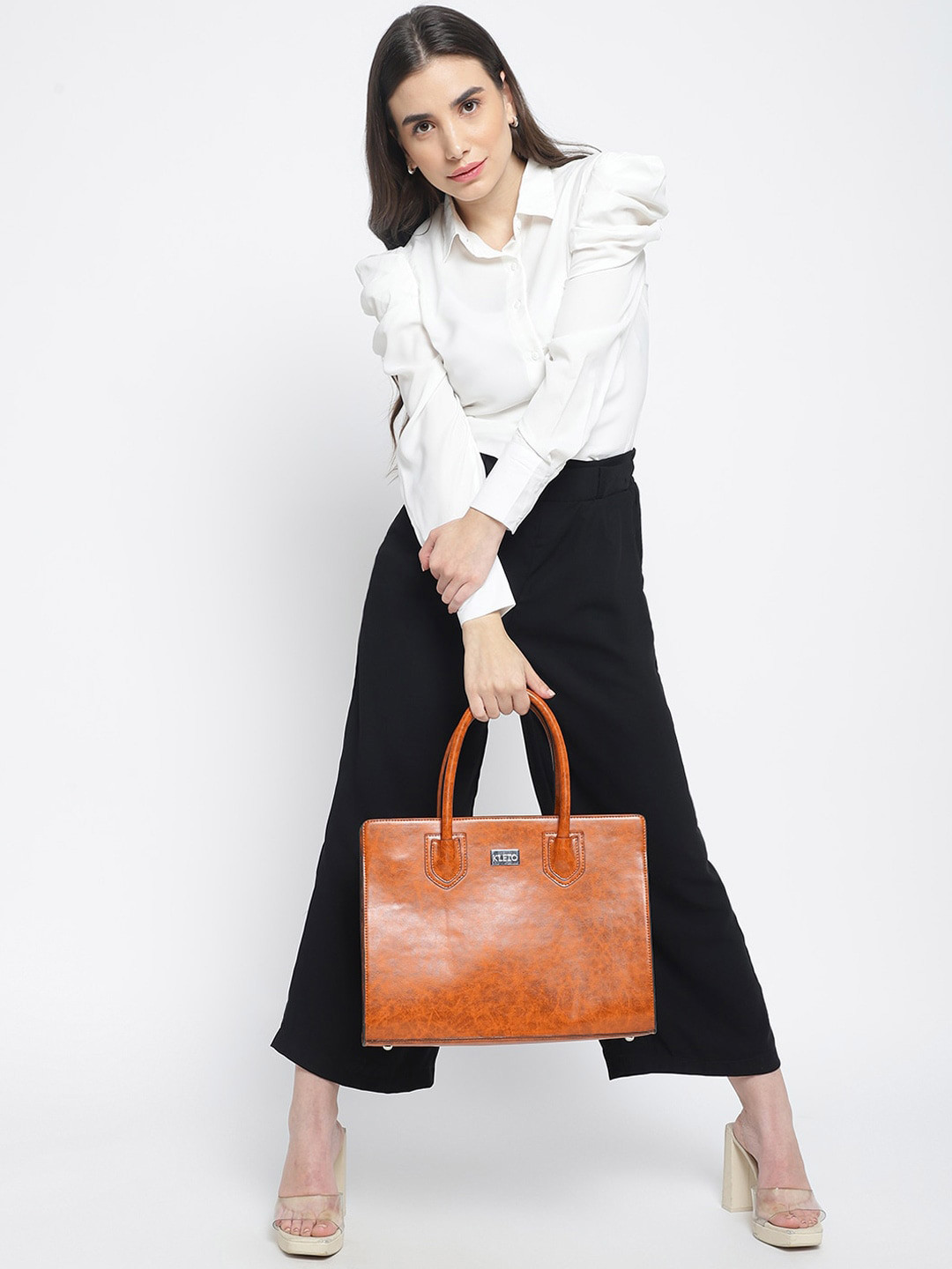 KLEIO Vegan Tote Laptop Bag